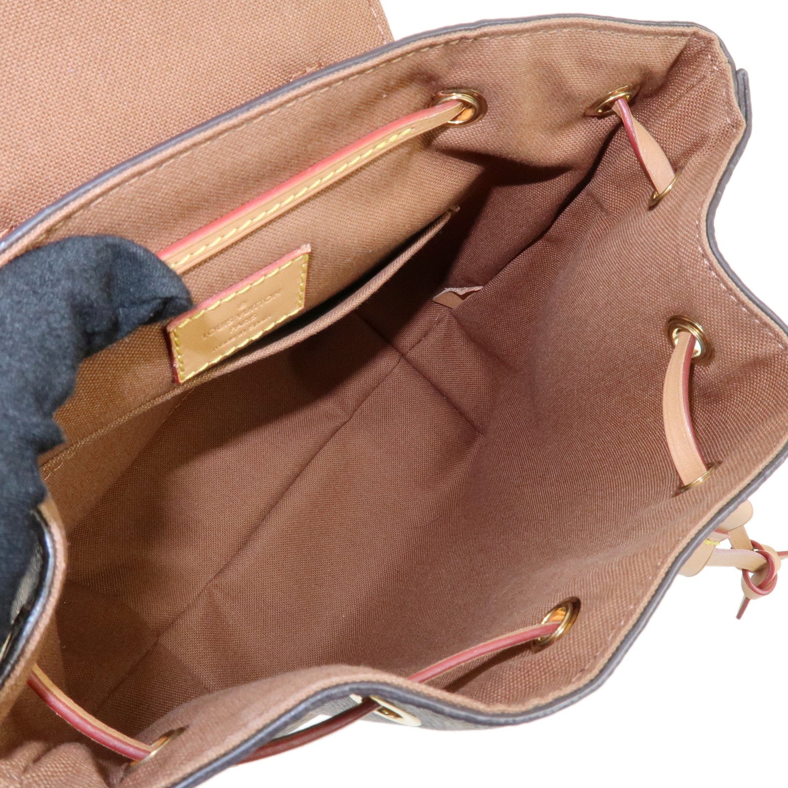 Louis Vuitton Monogram Montsouris NM BB Back Pack M45502 Used