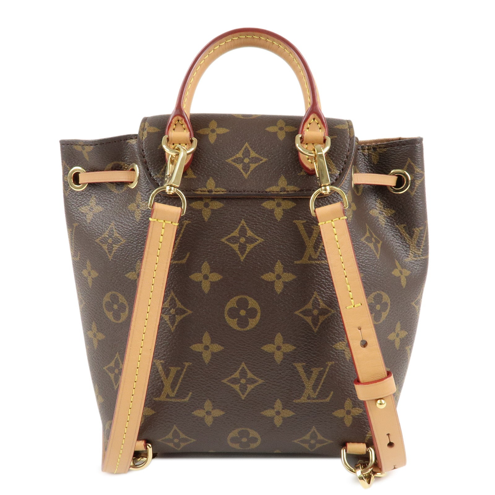 Louis Vuitton Monogram Montsouris NM BB Back Pack M45502 Used