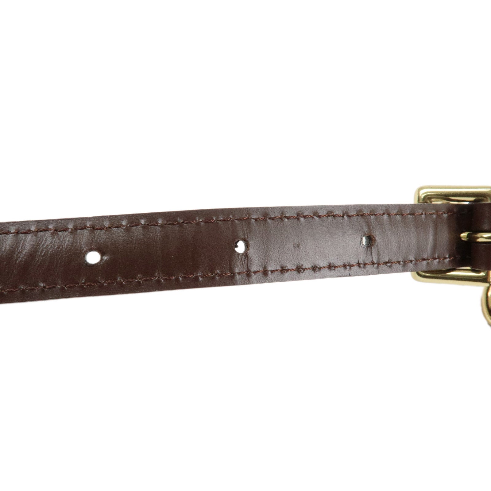 Louis Vuitton Leather Shoulder Strap for Damier Bags J00276 Used