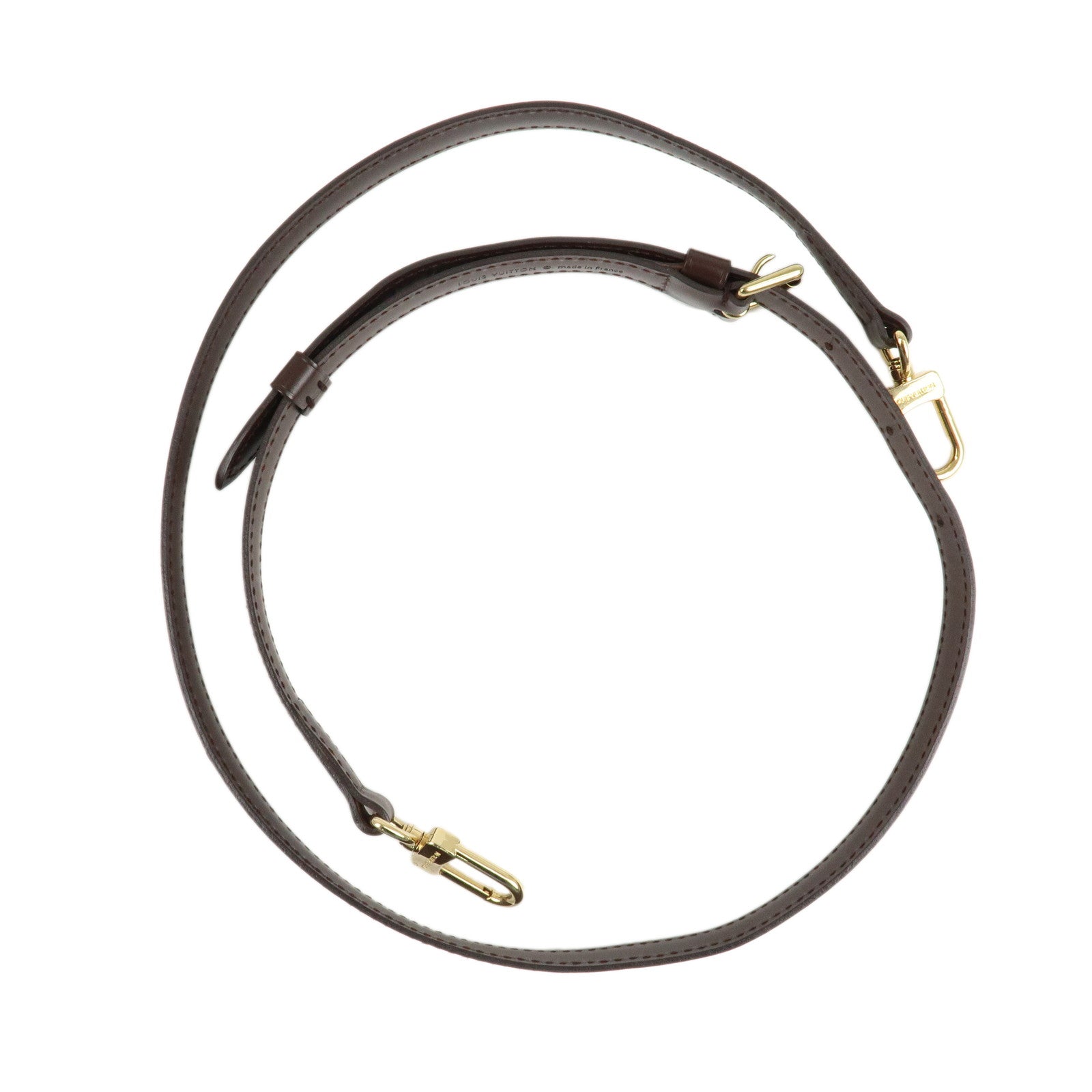 Louis Vuitton Leather Shoulder Strap for Damier Bags J00276 Used