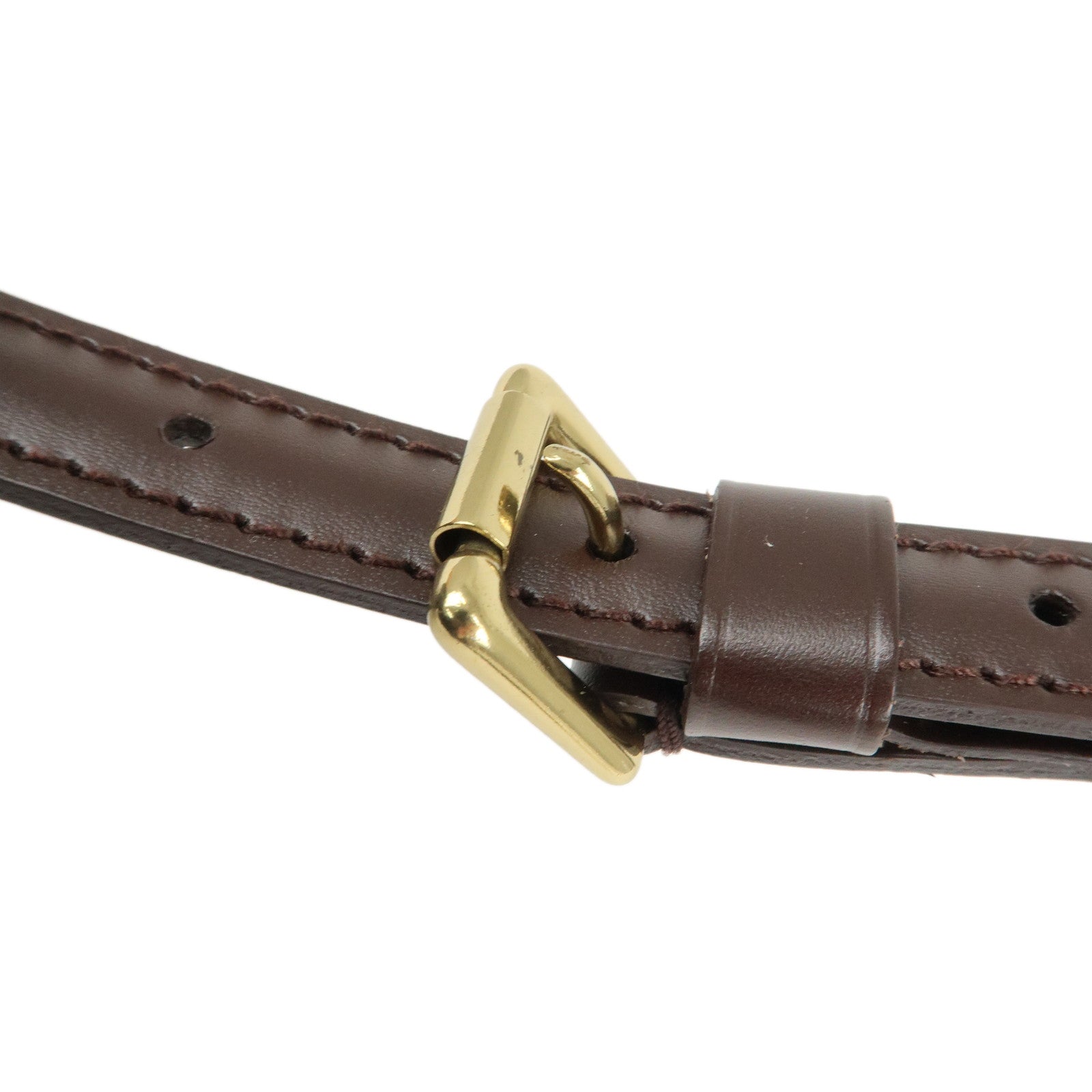 Louis Vuitton Leather Shoulder Strap for Damier Bags J00276 Used