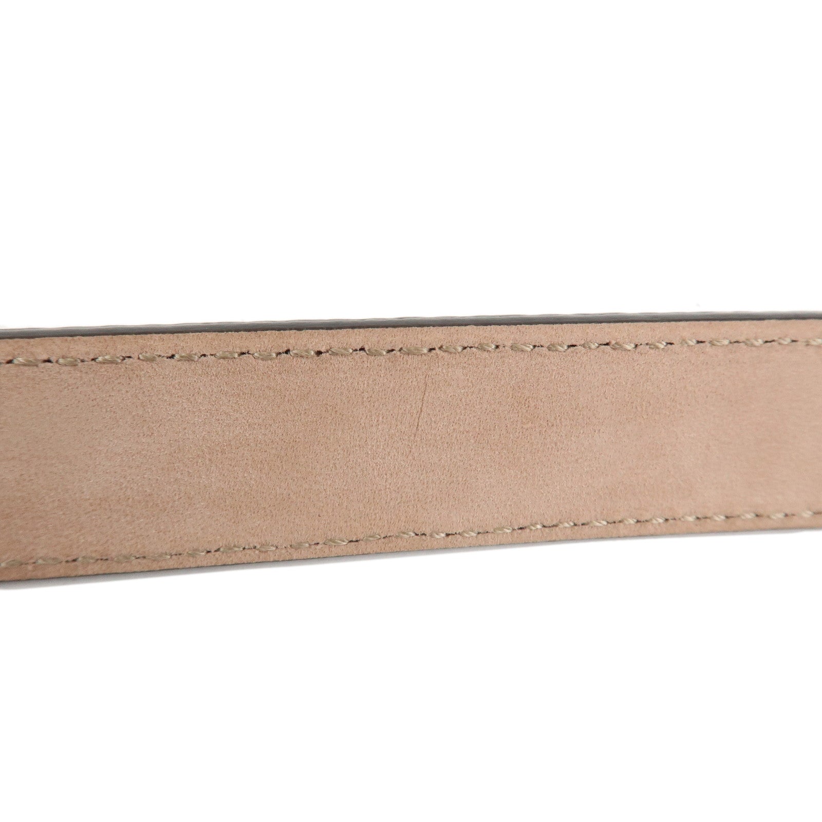 GUCCI Gucci Interlocking G GG Supreme Belt Beige 258395 Used