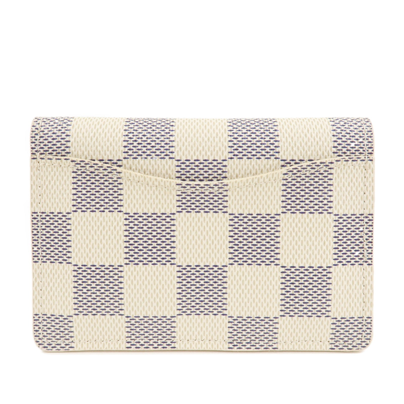 Louis Vuitton Damier Azur Organizer de Poche Card Case N61727 Used