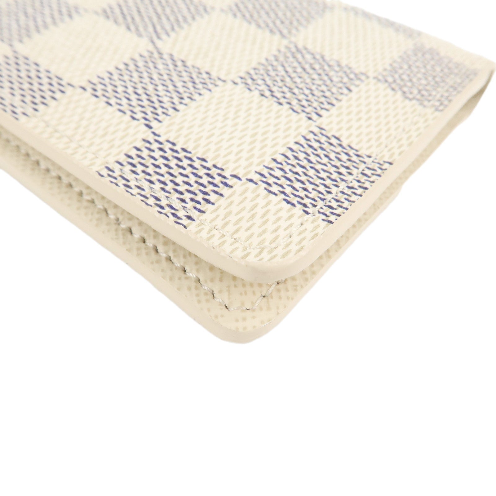 Louis Vuitton Damier Azur Organizer de Poche Card Case N61727 Used