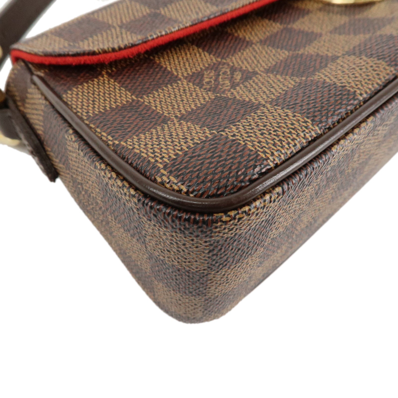 Louis Vuitton Damier Ravello PM Shoulder Bag Brown N60007 Used