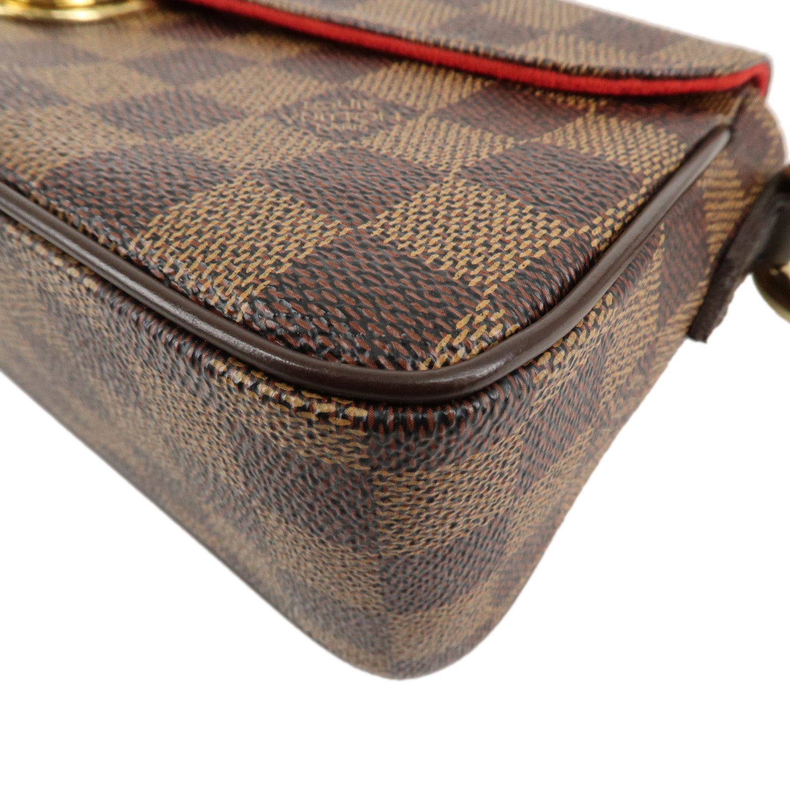 Louis Vuitton Damier Ravello PM Shoulder Bag Brown N60007 Used