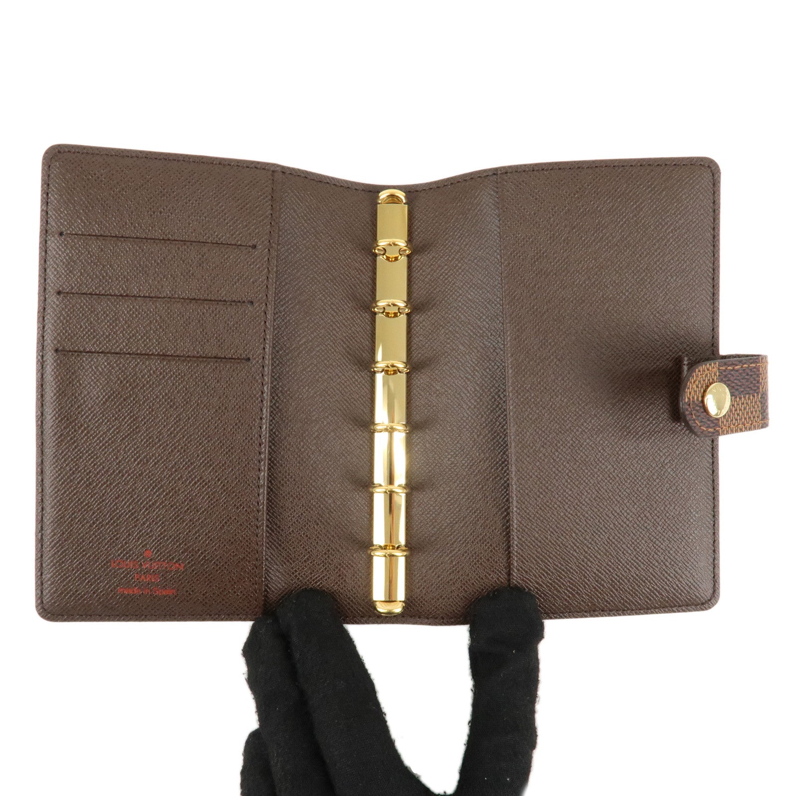 Louis Vuitton Damier Agenda PM Planner Cover Brown R20700 Used
