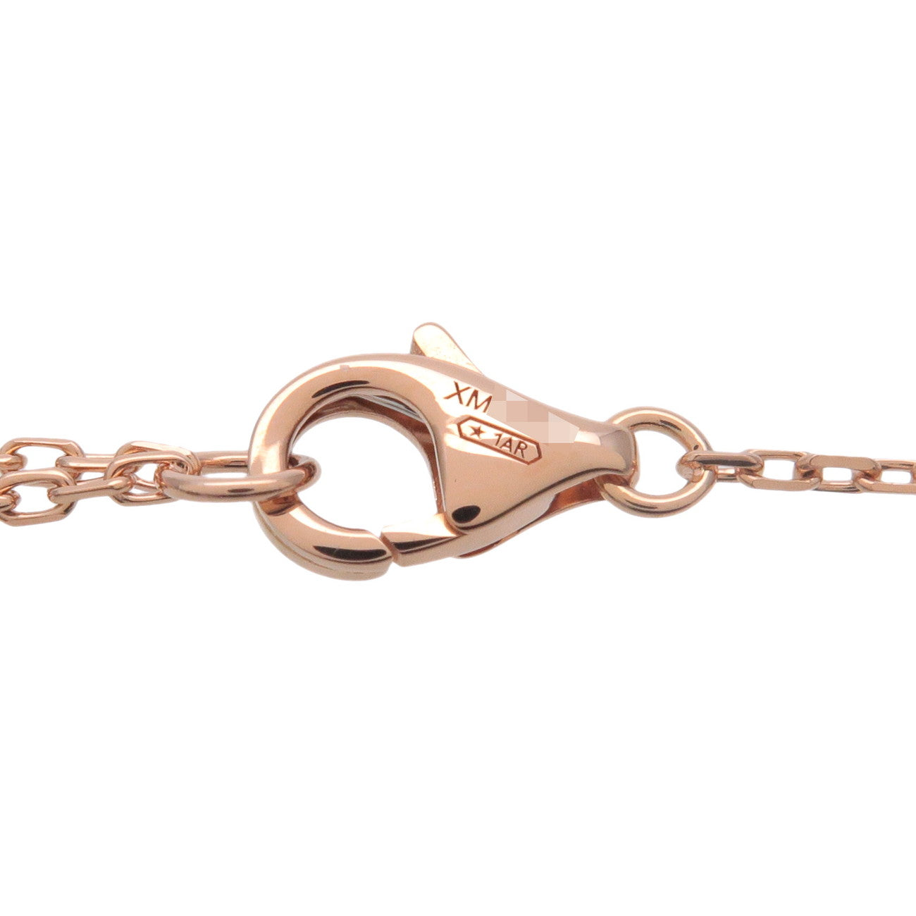 Cartier Diamants Légers Necklace SM Diamond 0.09ct d'amour K18 PG Used