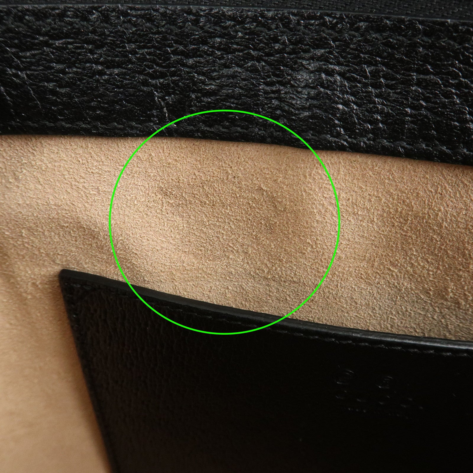 GUCCI Ophidia Sherry Leather 2Way Bag Hand Bag Black 719882 Used