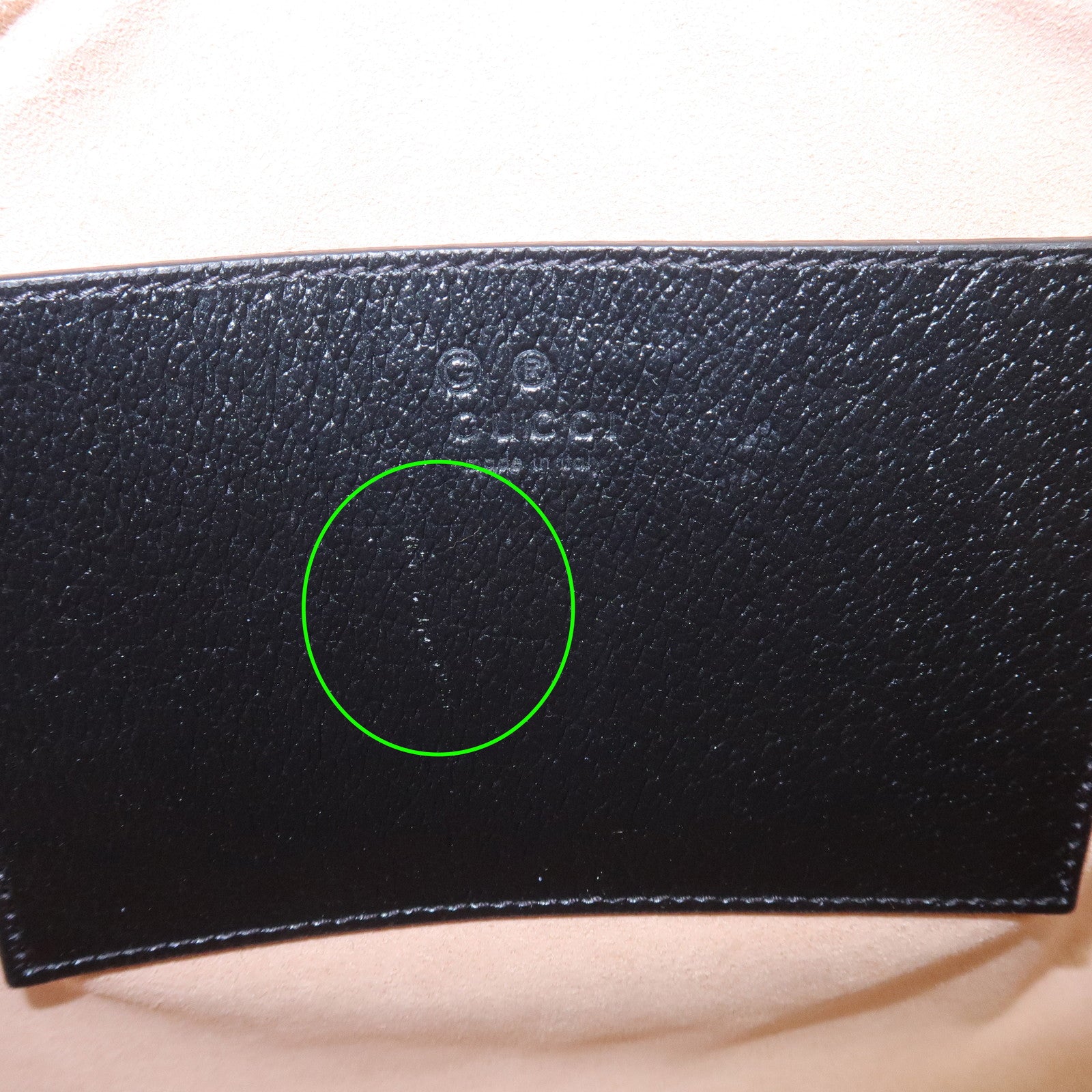 GUCCI Ophidia Sherry Leather 2Way Bag Hand Bag Black 719882 Used