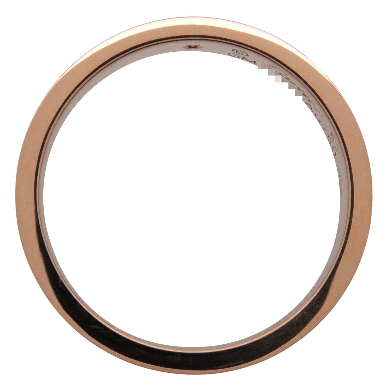 Cartier 1P Diamond Mini Love Ring K18 750PG Rose Gold #52 Used