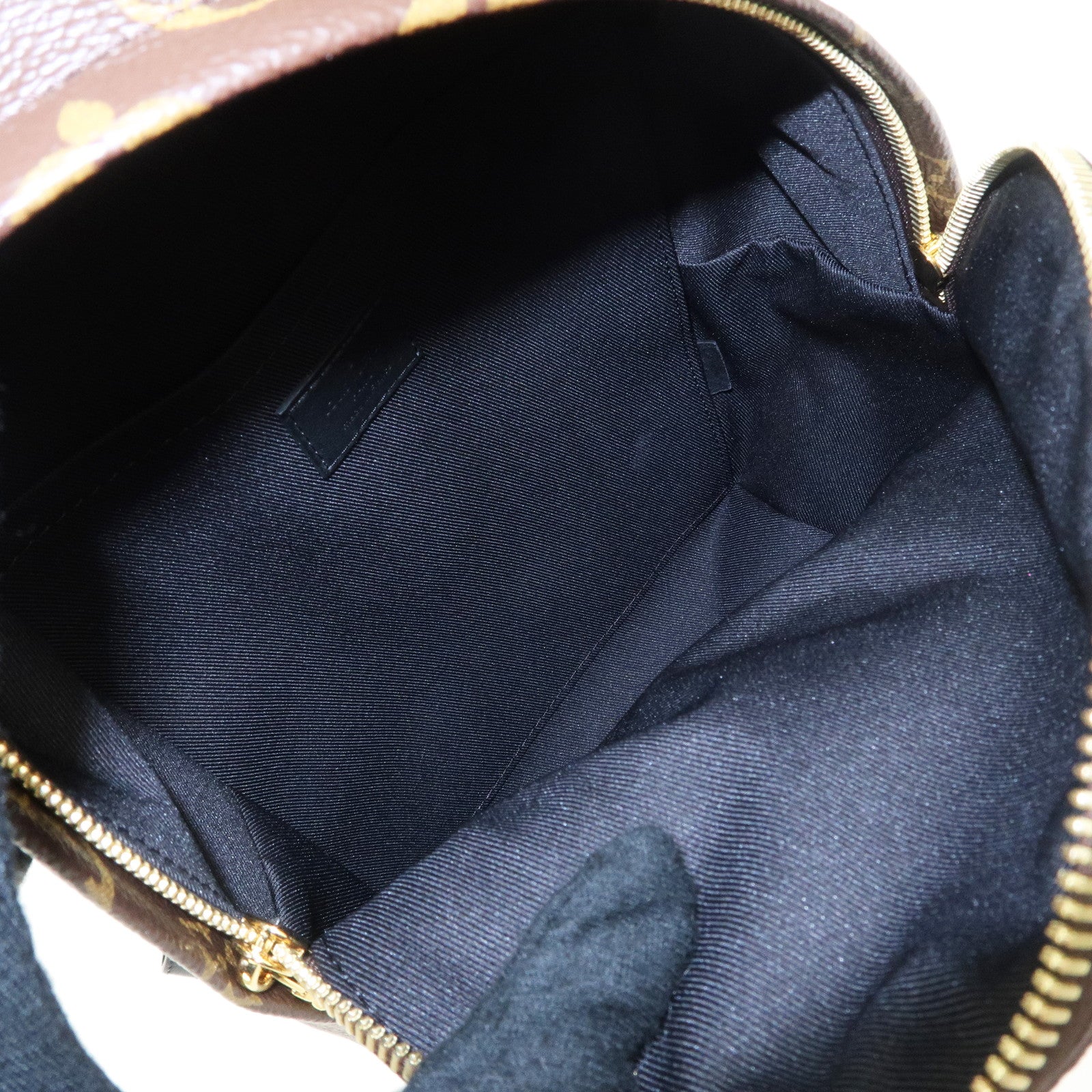Louis Vuitton Monogram Reverse Palm Springs PM Back Pack M44870 Used