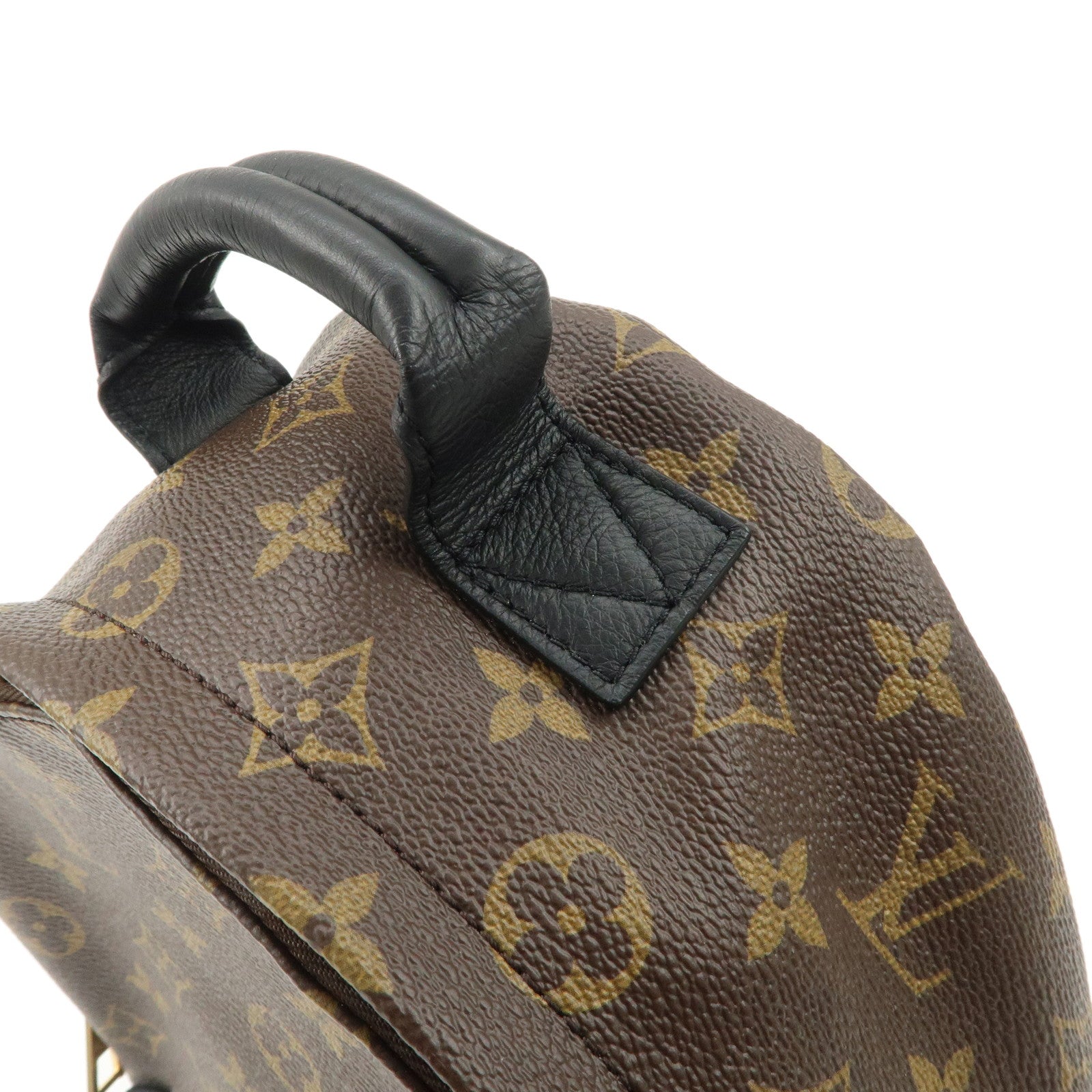 Louis Vuitton Monogram Reverse Palm Springs PM Back Pack M44870 Used