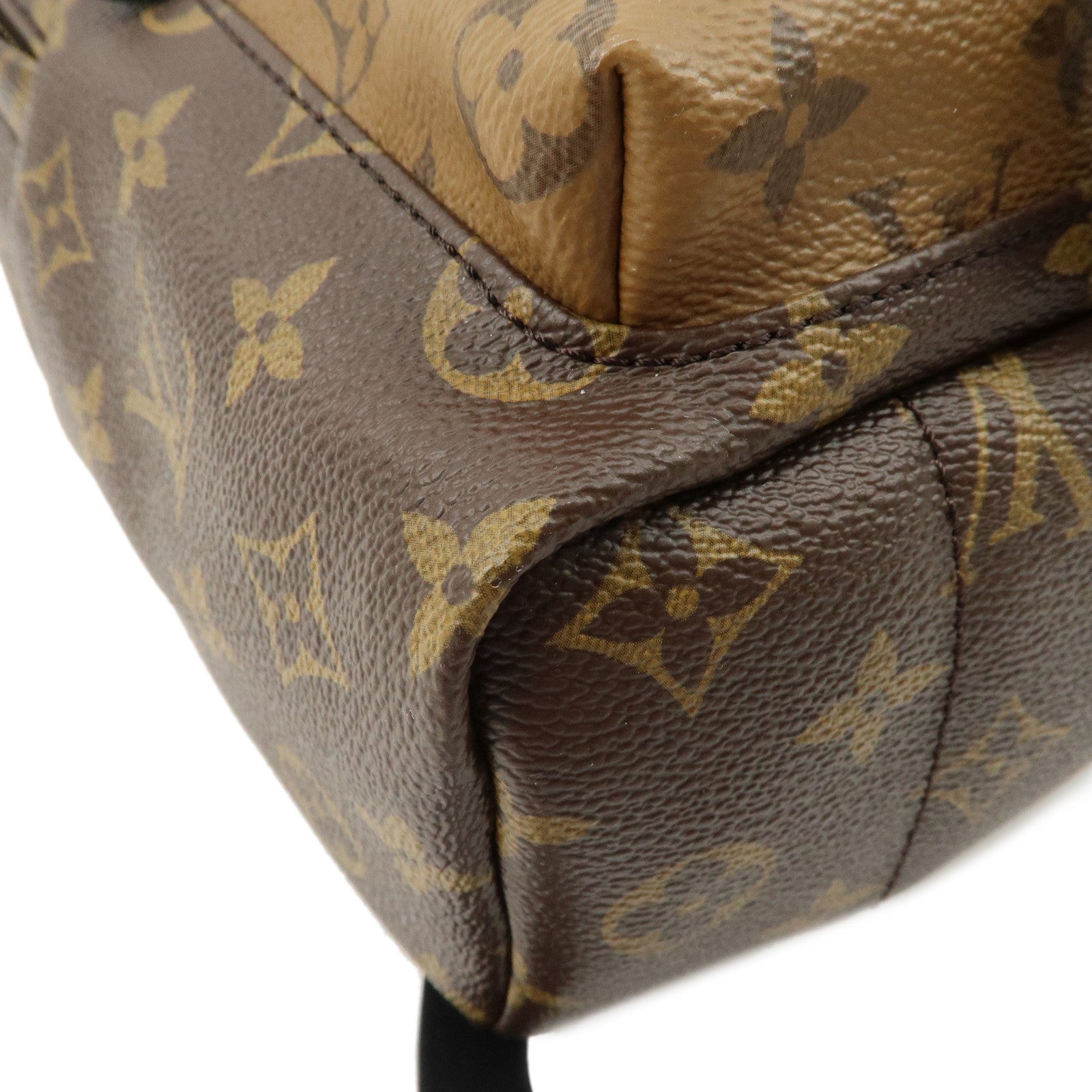 Louis Vuitton Monogram Reverse Palm Springs PM Back Pack M44870 Used