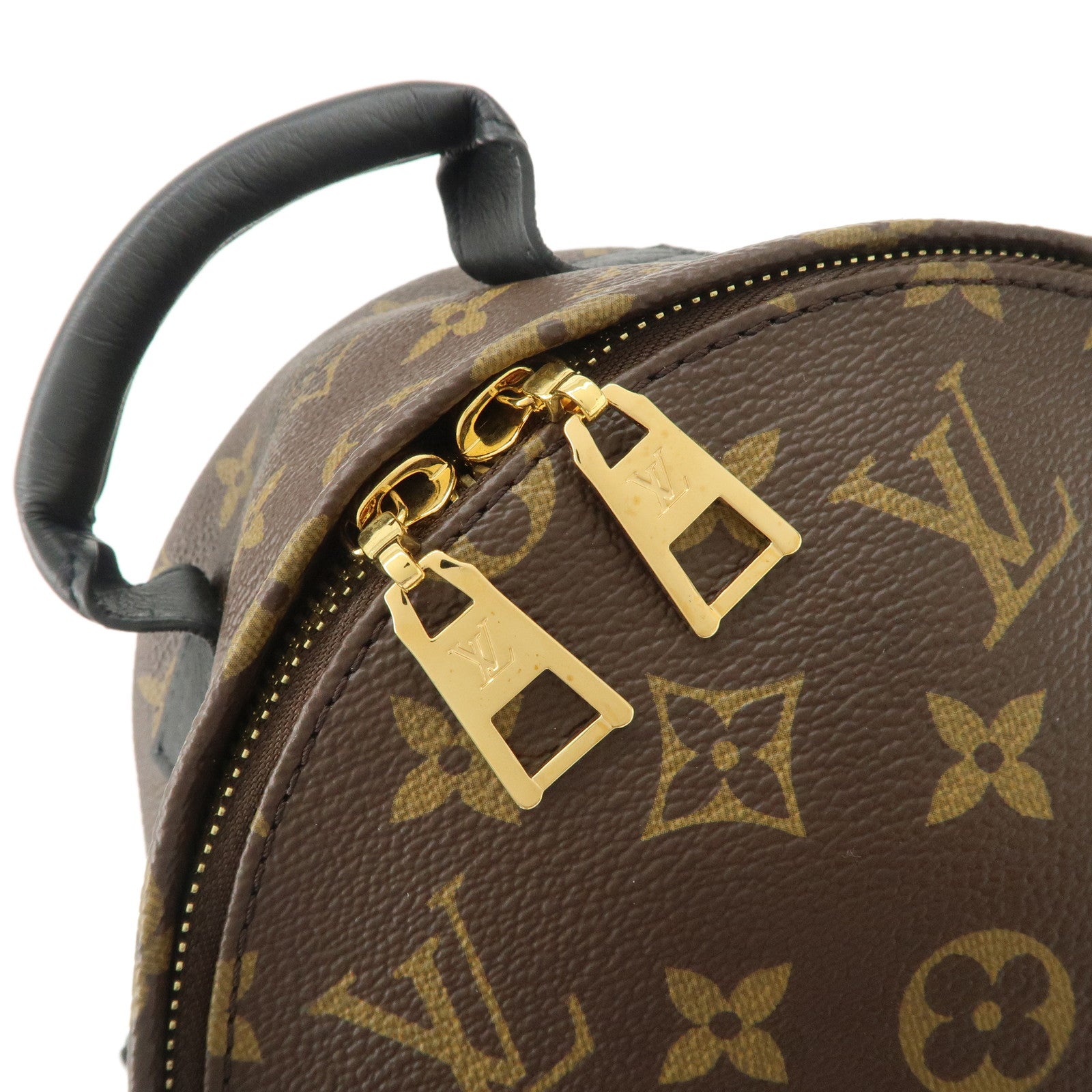 Louis Vuitton Monogram Reverse Palm Springs PM Back Pack M44870 Used