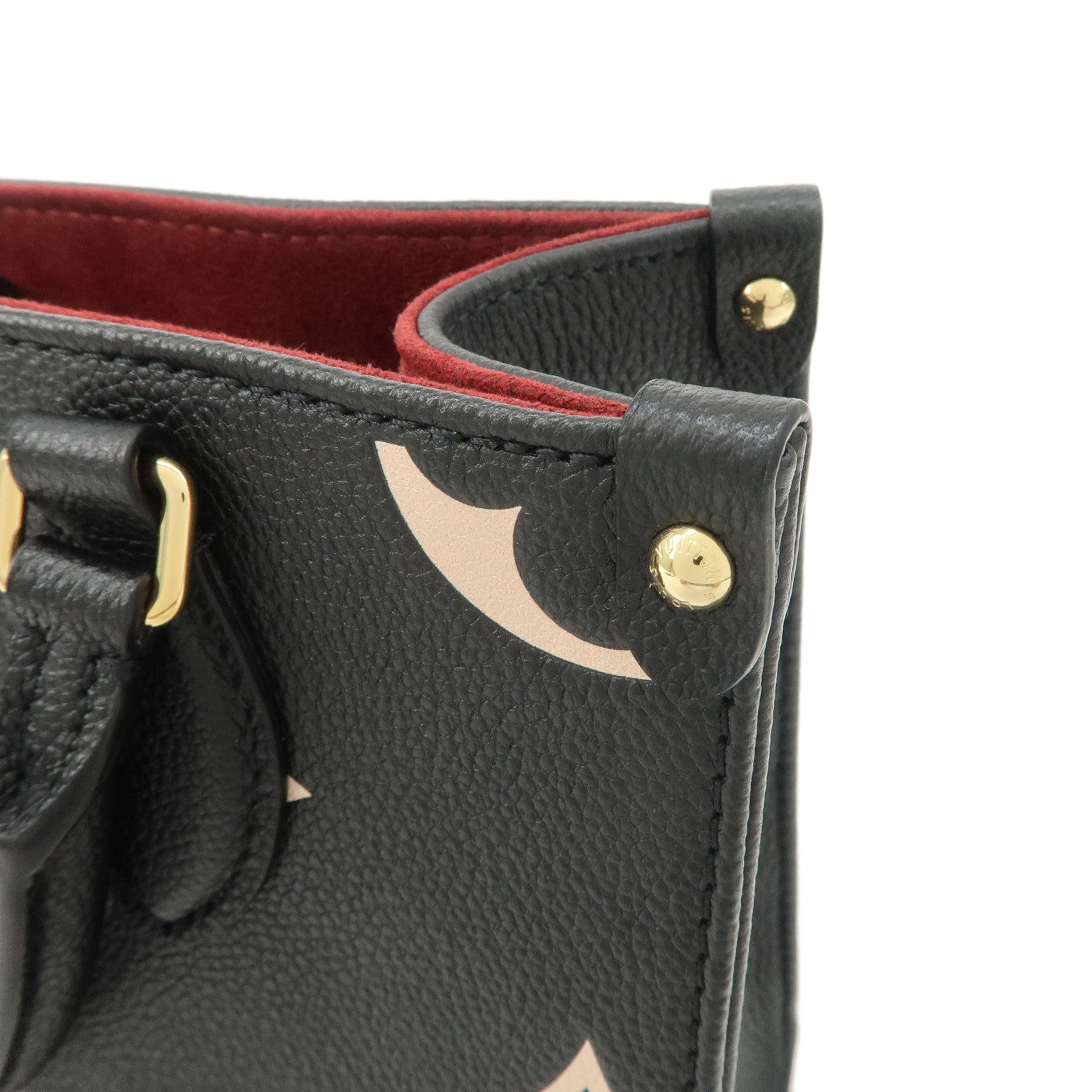 Louis Vuitton Monogram Empreinte Bicolor On the Go PM 2Way Bag Used