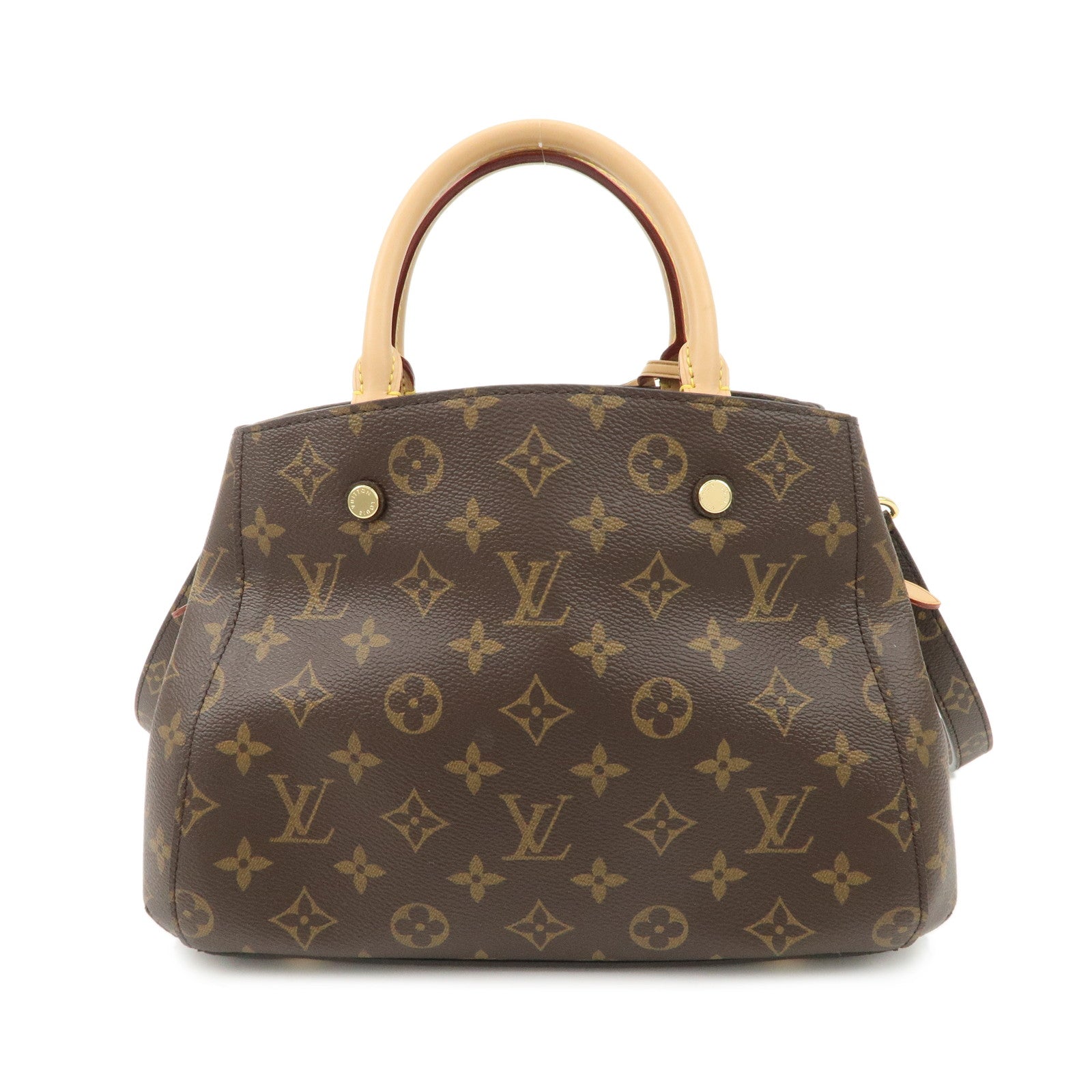 Louis Vuitton Monogram Montaigne BB 2Way Bag Hand Bag M41055 Used