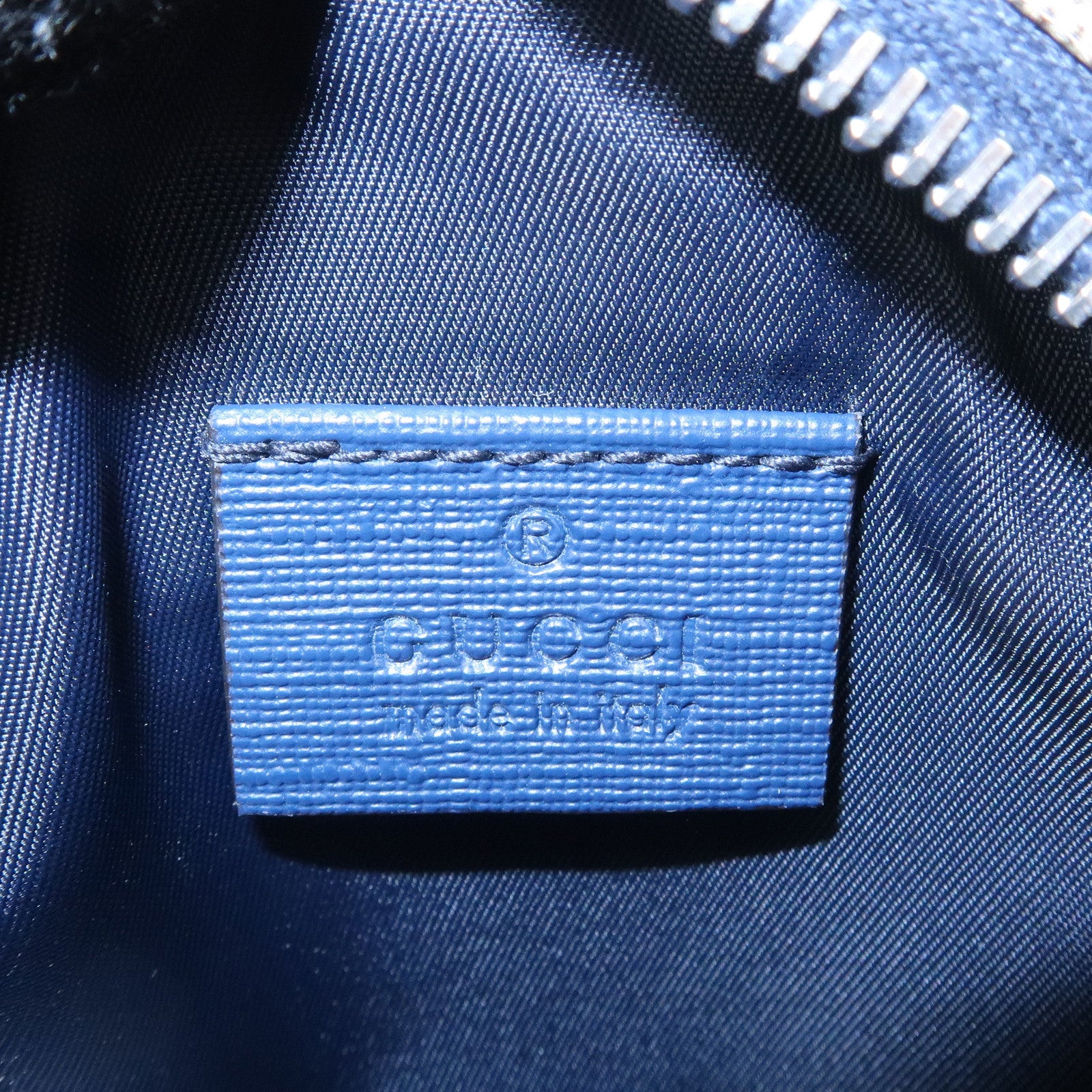 GUCCI Children's Sherry GG Supreme Leather Waist Pouch 502330 Used