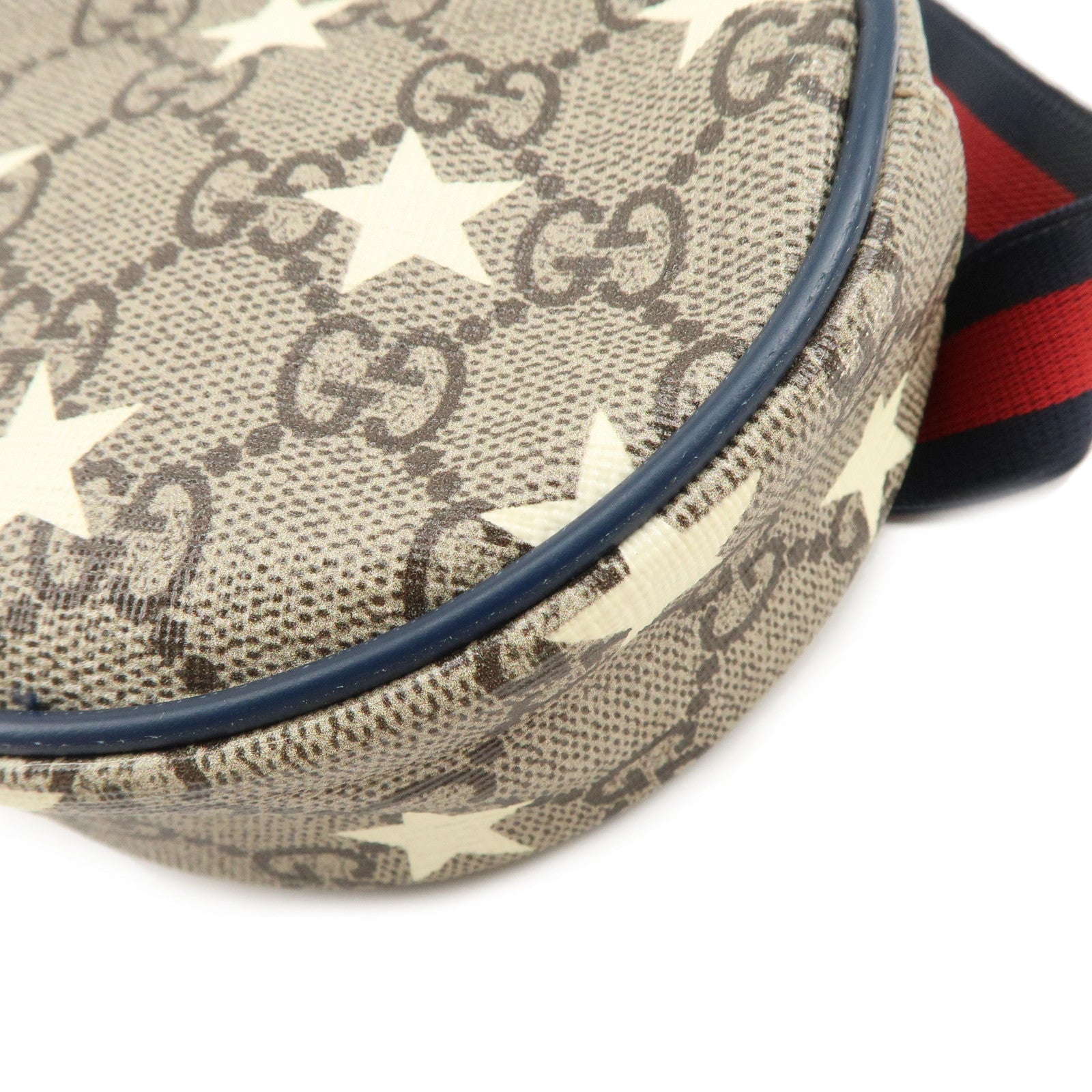 GUCCI Children's Sherry GG Supreme Leather Waist Pouch 502330 Used