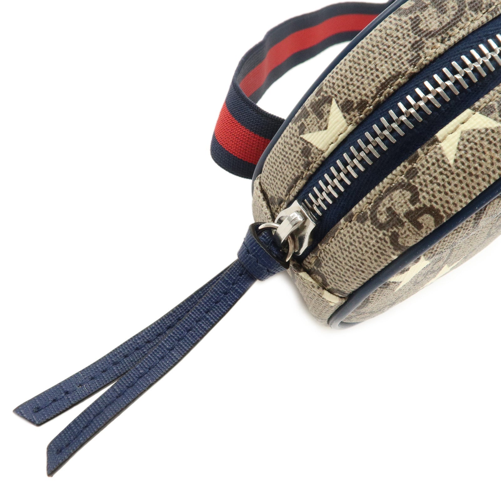 GUCCI Children's Sherry GG Supreme Leather Waist Pouch 502330 Used