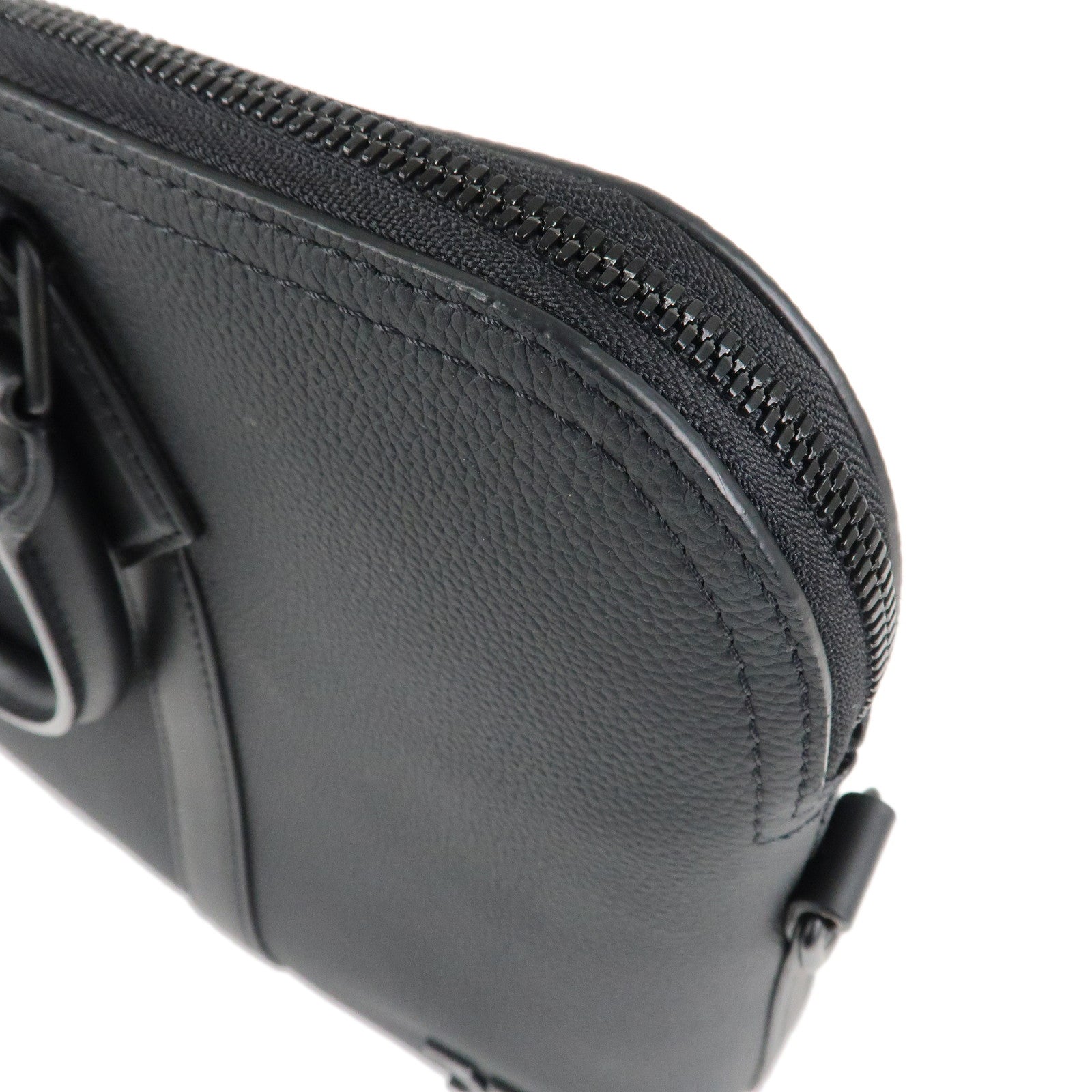 Louis Vuitton Aerogram Take Off 2Way Briefcase Noir Black M59159 Used