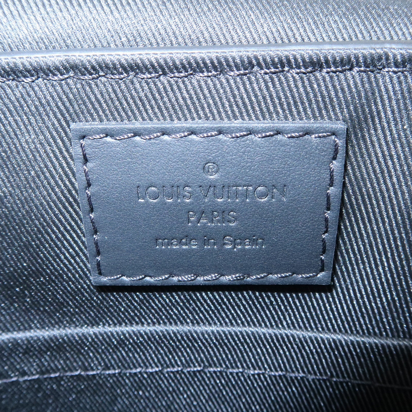 Louis Vuitton Aerogram Takeoff Messenger PM Bag Noir M24769 Used