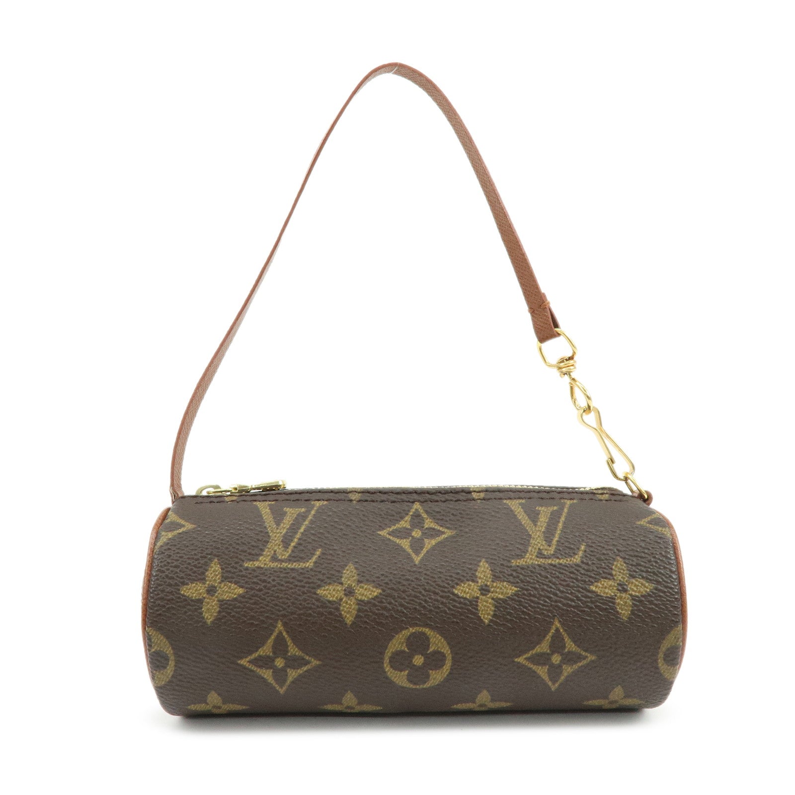 Louis Vuitton Monogram Mini Pouch for Papillon Bag Brown