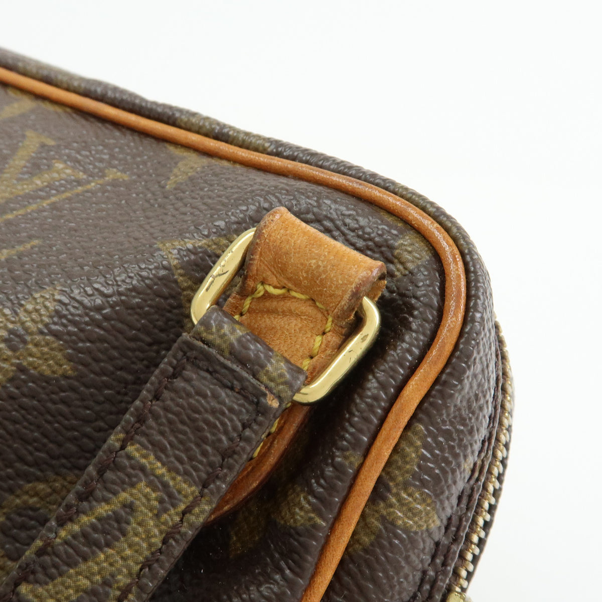 Louis Vuitton Monogram Pochette Marly Bandouliere Bag Brown M51828