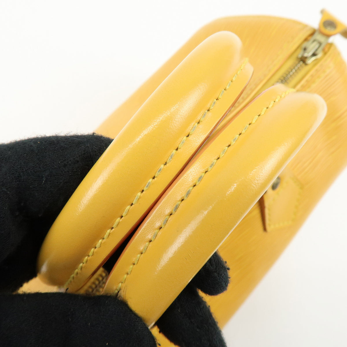 Louis Vuitton Epi Speedy 25 Boston Bag Hand Bag Yellow M43019