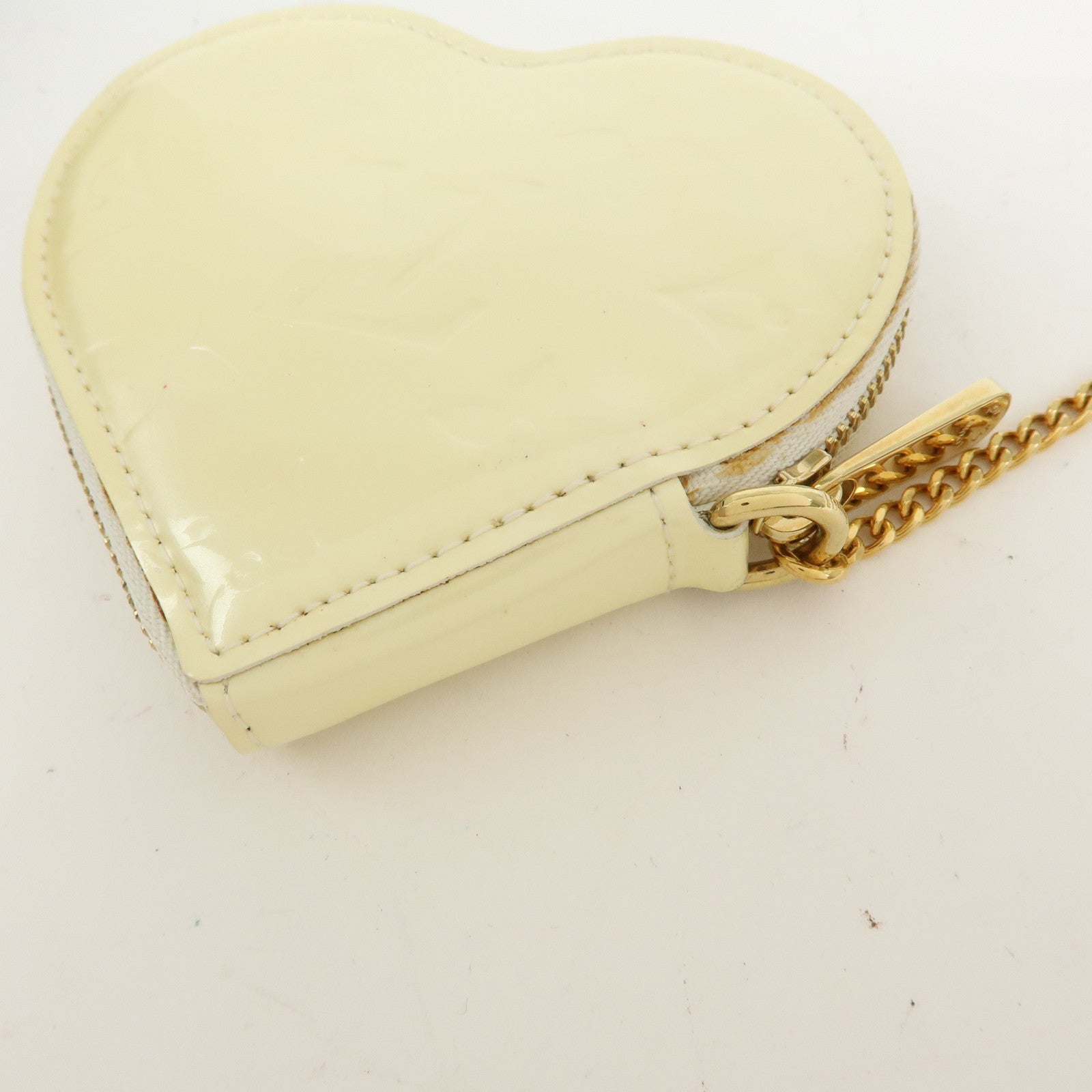 Louis Vuitton Monogram Vernis Porte Monnaie Couer Coin Case M91918