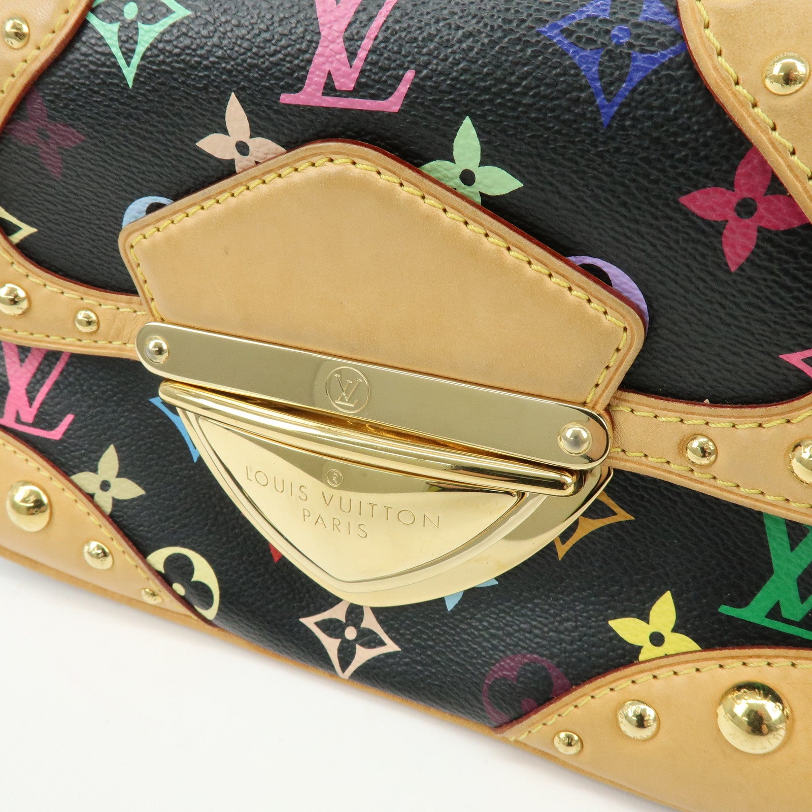 Louis Vuitton Monogram Multi Color Marilyn Hand Bag Shoulder Bag M40128