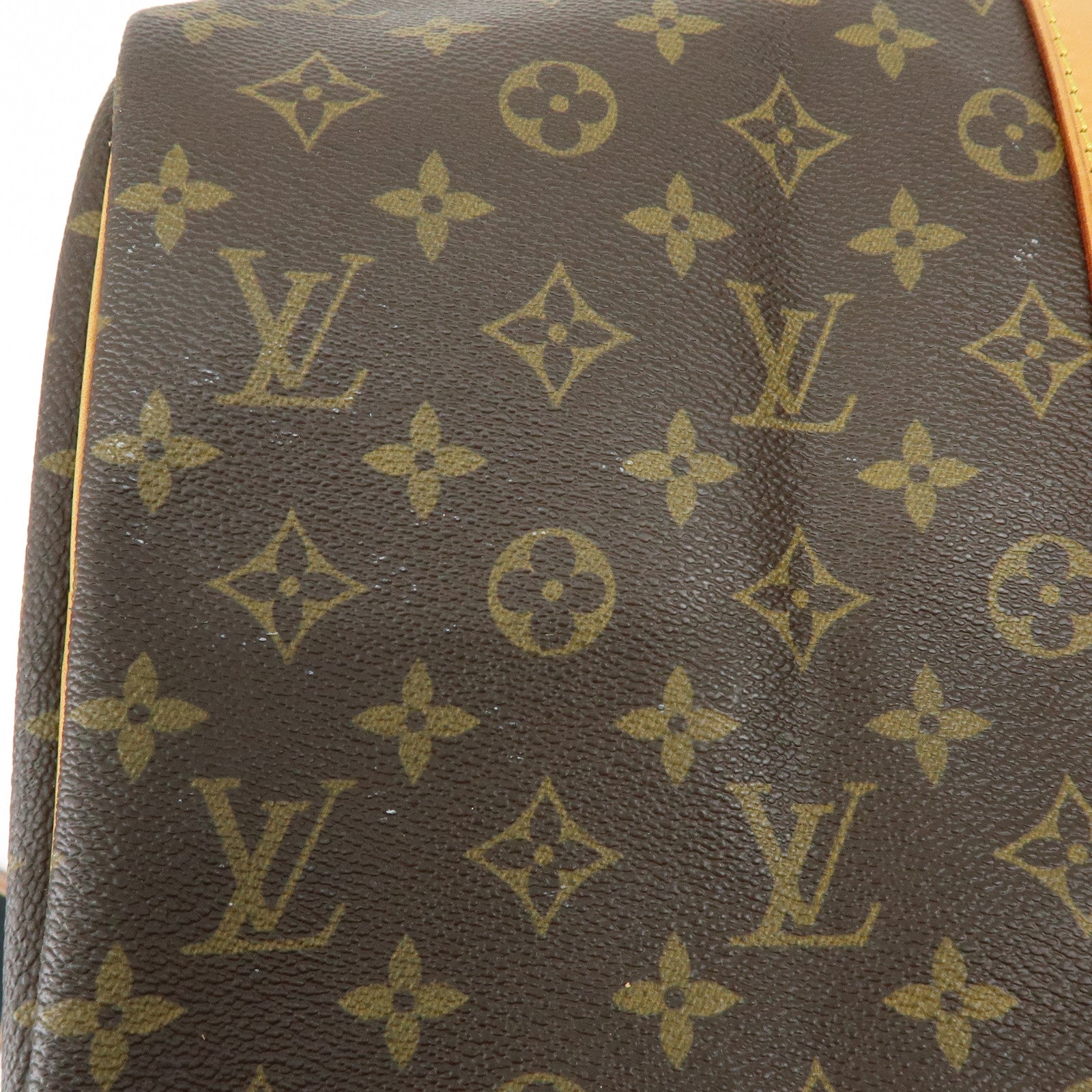 Louis Vuitton Monogram Keep All 45 Boston Bag Brown M41428