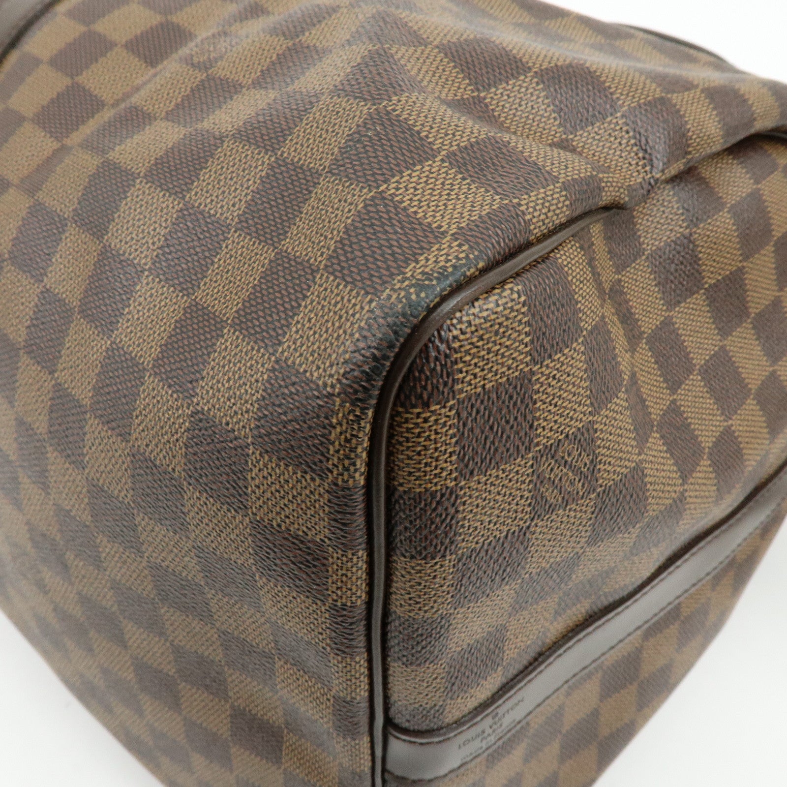 Louis Vuitton Damier Keep All Bandouliere 55 Travel Bag Brown N41414