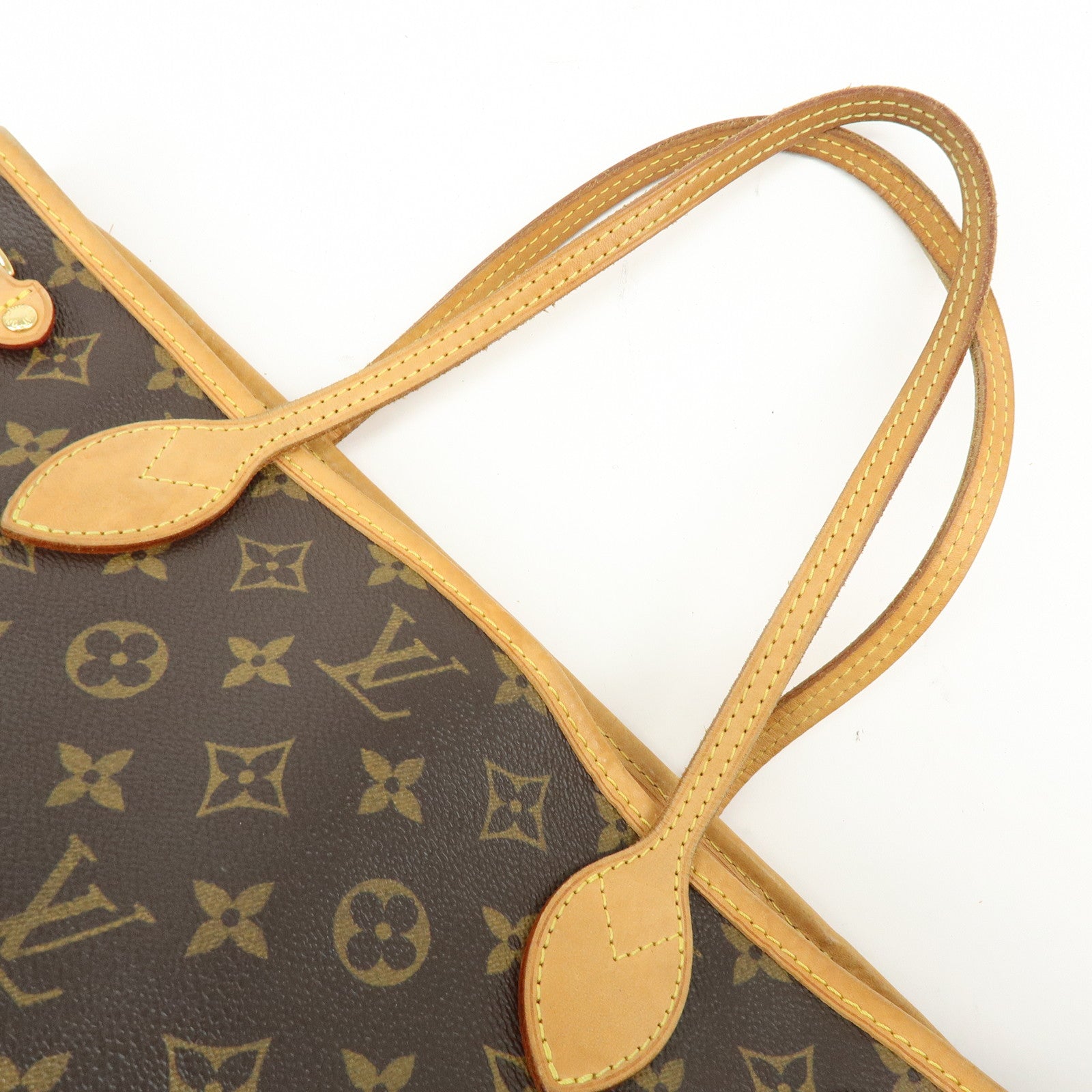 Louis Vuitton Monogram Neverfull PM Tote Bag Hand Bag Brown M40155
