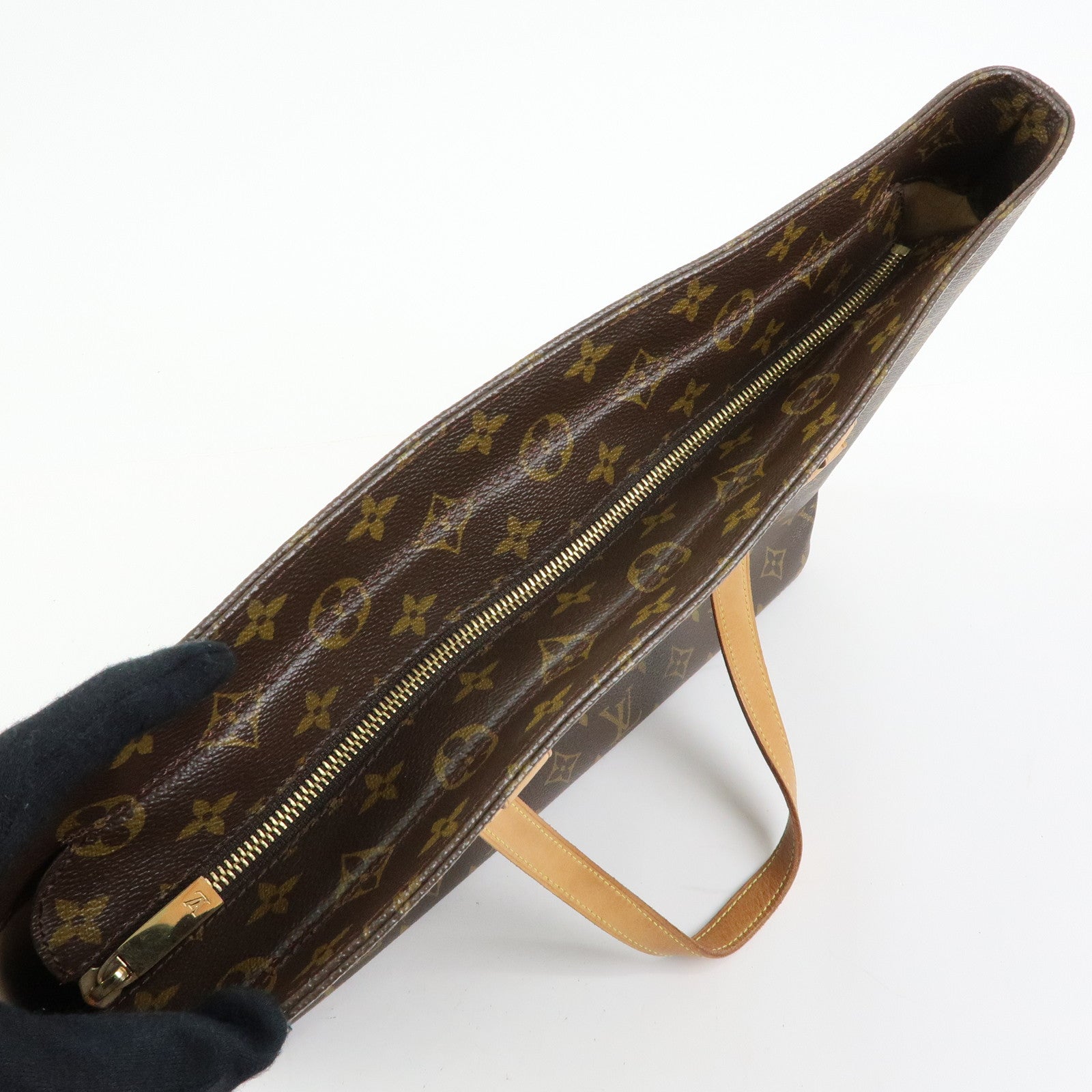 Louis Vuitton Monogram Luco Tote Bag Shoulder Bag Brown M51155