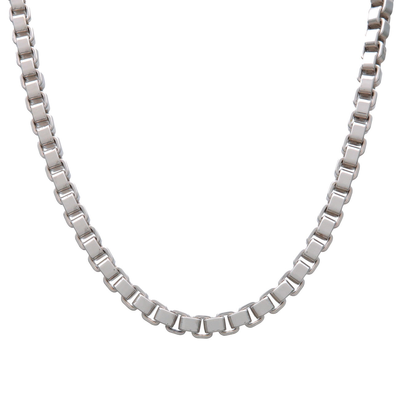 Tiffany & Co Venetian Link Necklace SV925 Silver