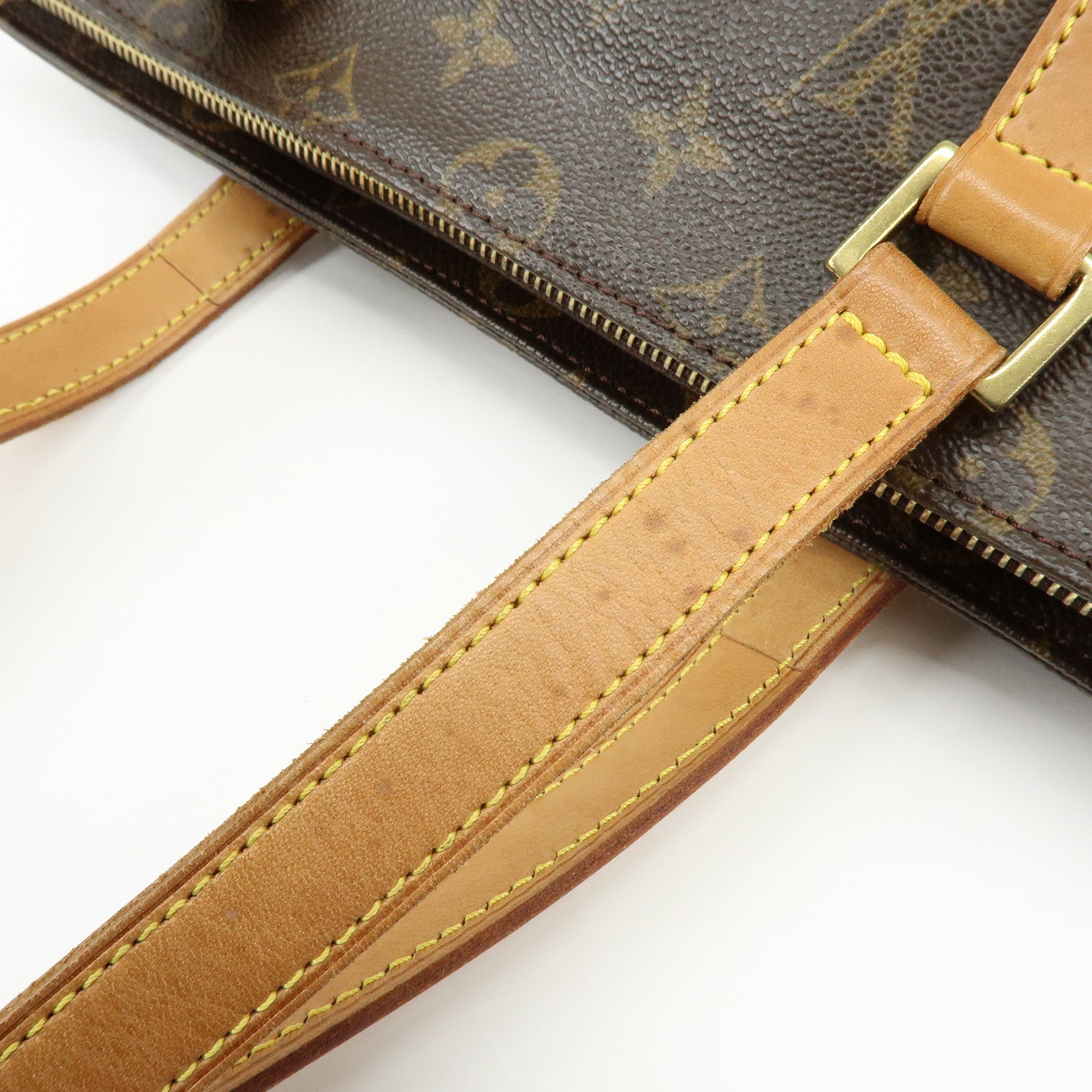 Louis Vuitton Monogram Cabas Piano Tote Bag Hand Bag M51148