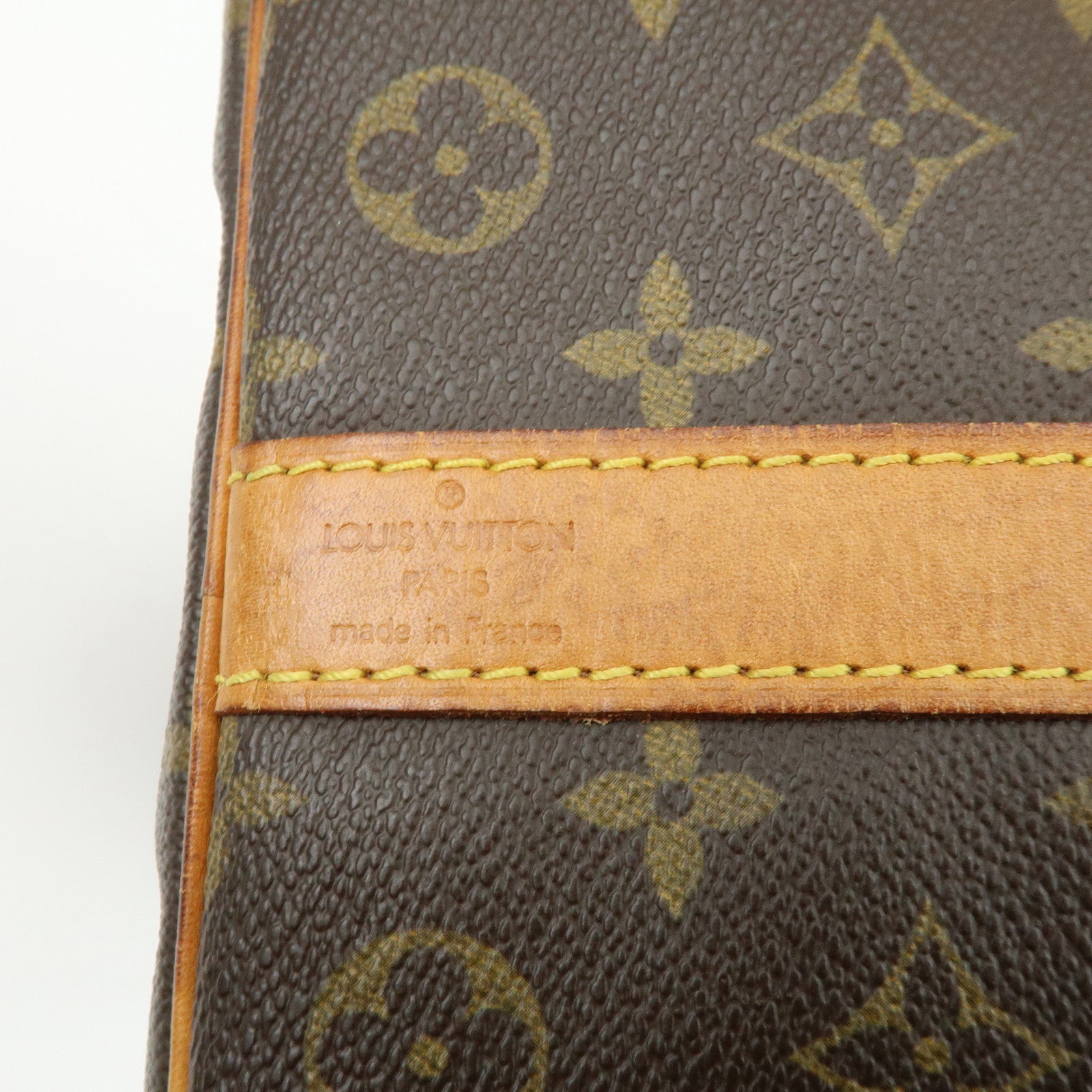 Louis Vuitton Monogram Keep All Bandouliere 50 Boston Bag M41416