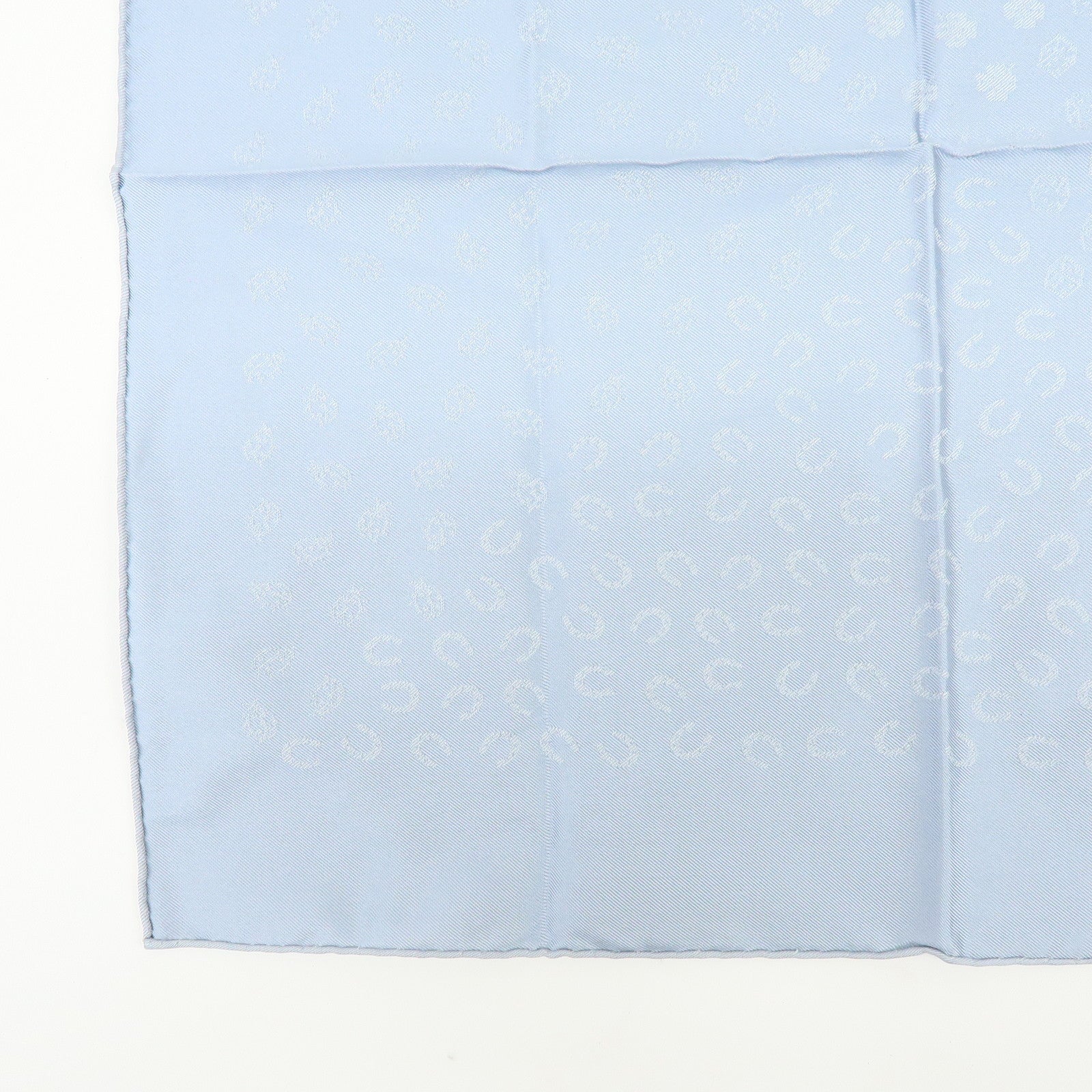 HERMES Carre 42 Lot of 2 Silk 100% Scarf Pink Boudeaux Light Blue