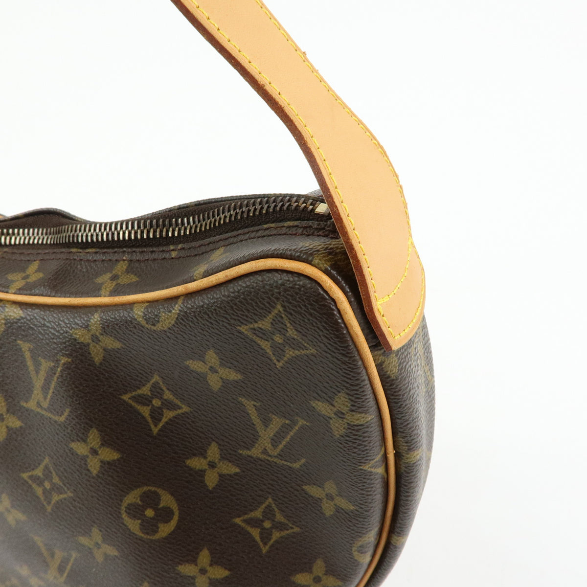 Louis Vuitton Monogram Croissant MM Shoulder Bag Hand Bag Brown M51512