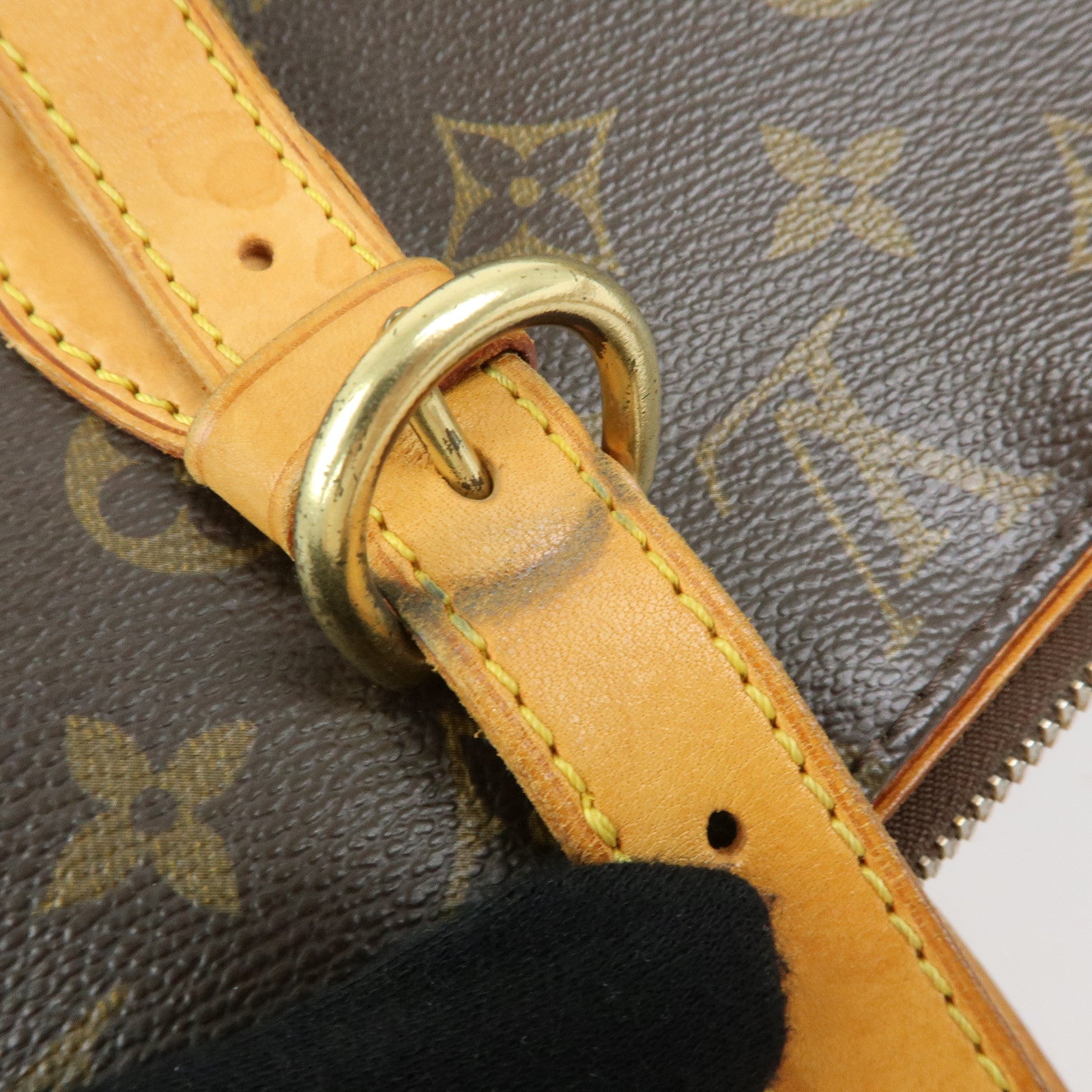 Louis Vuitton Monogram Popincourt Haut Shoulder Bag Brown M40007