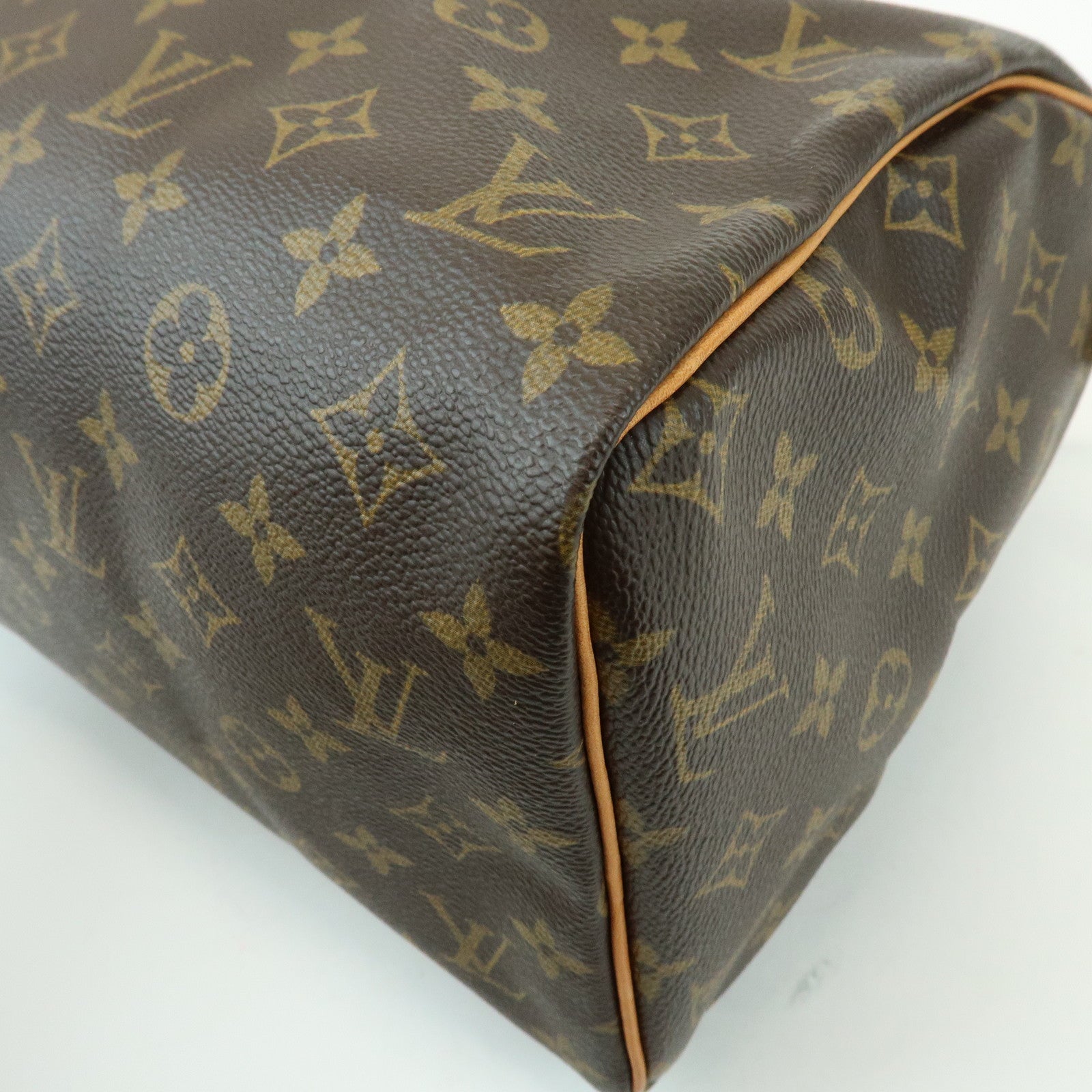 Louis Vuitton Monogram Speedy 30 Boston Bag Hand Bag Brown M41526