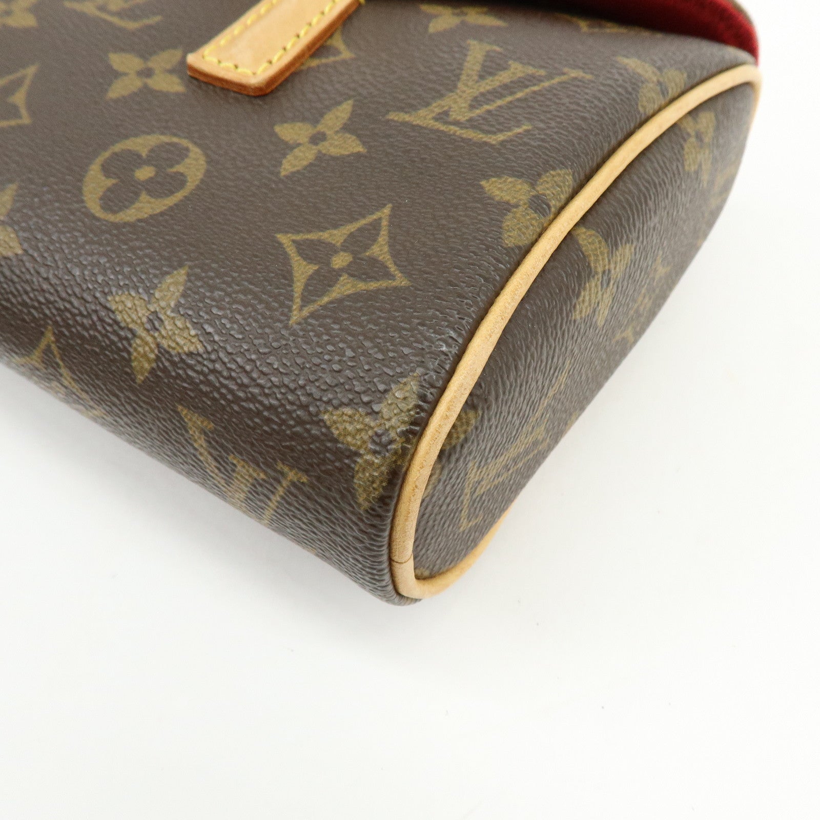 Louis Vuitton Monogram Canvas Sonatine Hand Bag Brown M51902