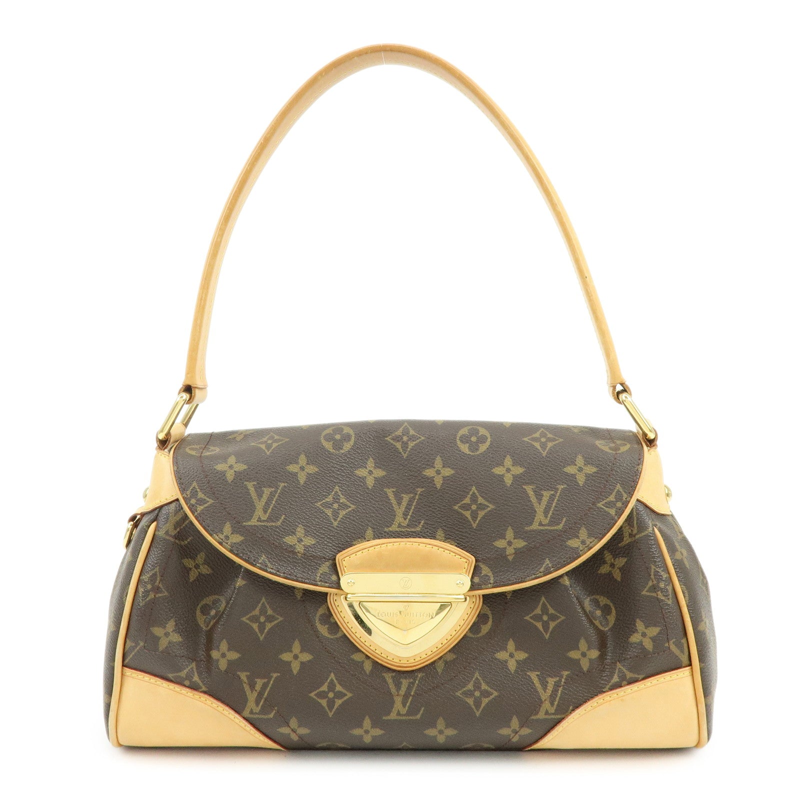 Louis Vuitton Monogram Beverly MM Shoulder Bag Hand Bag Brown M40121
