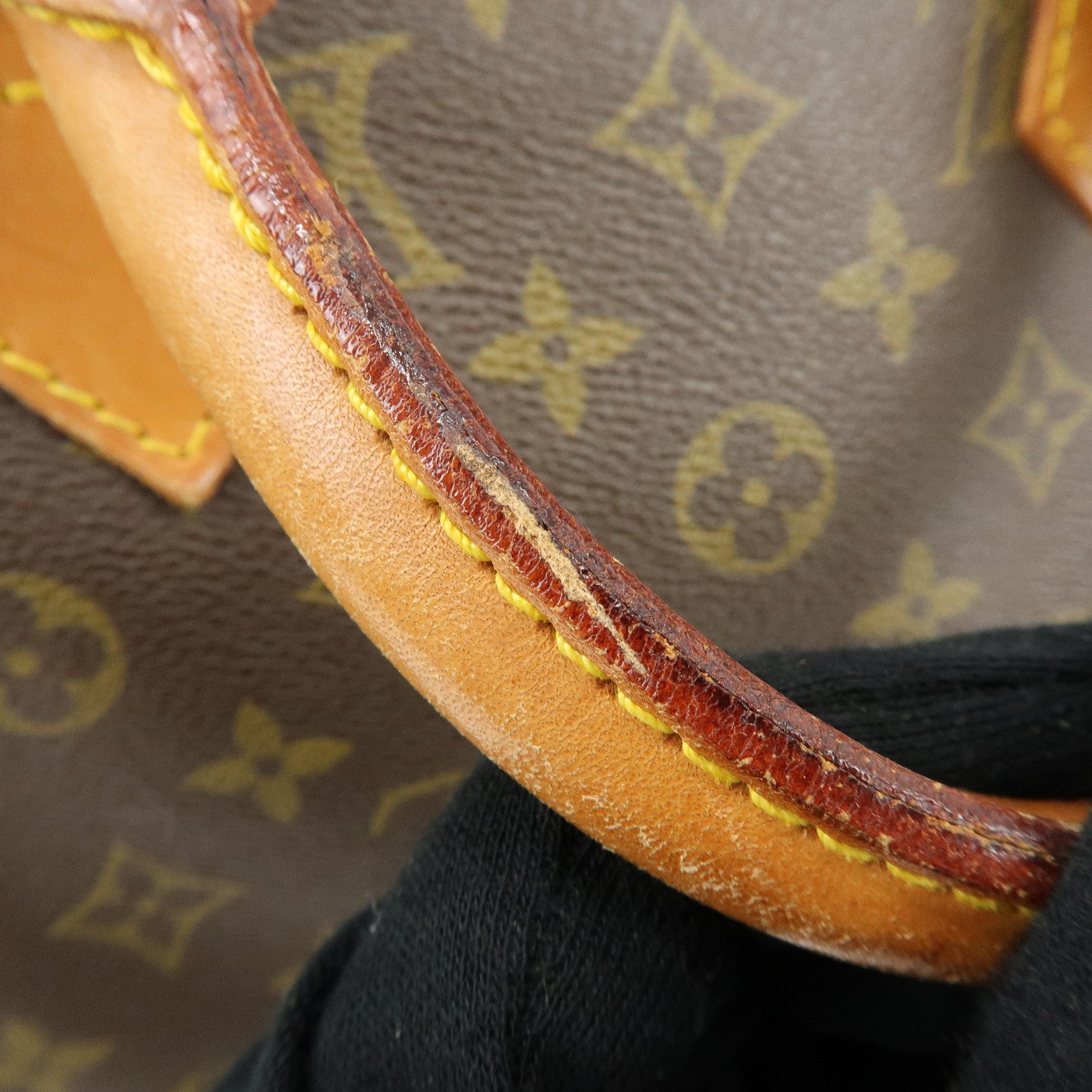 Louis Vuitton Monogram Speedy 35 Canvas Boston Bag Hand Bag M41524