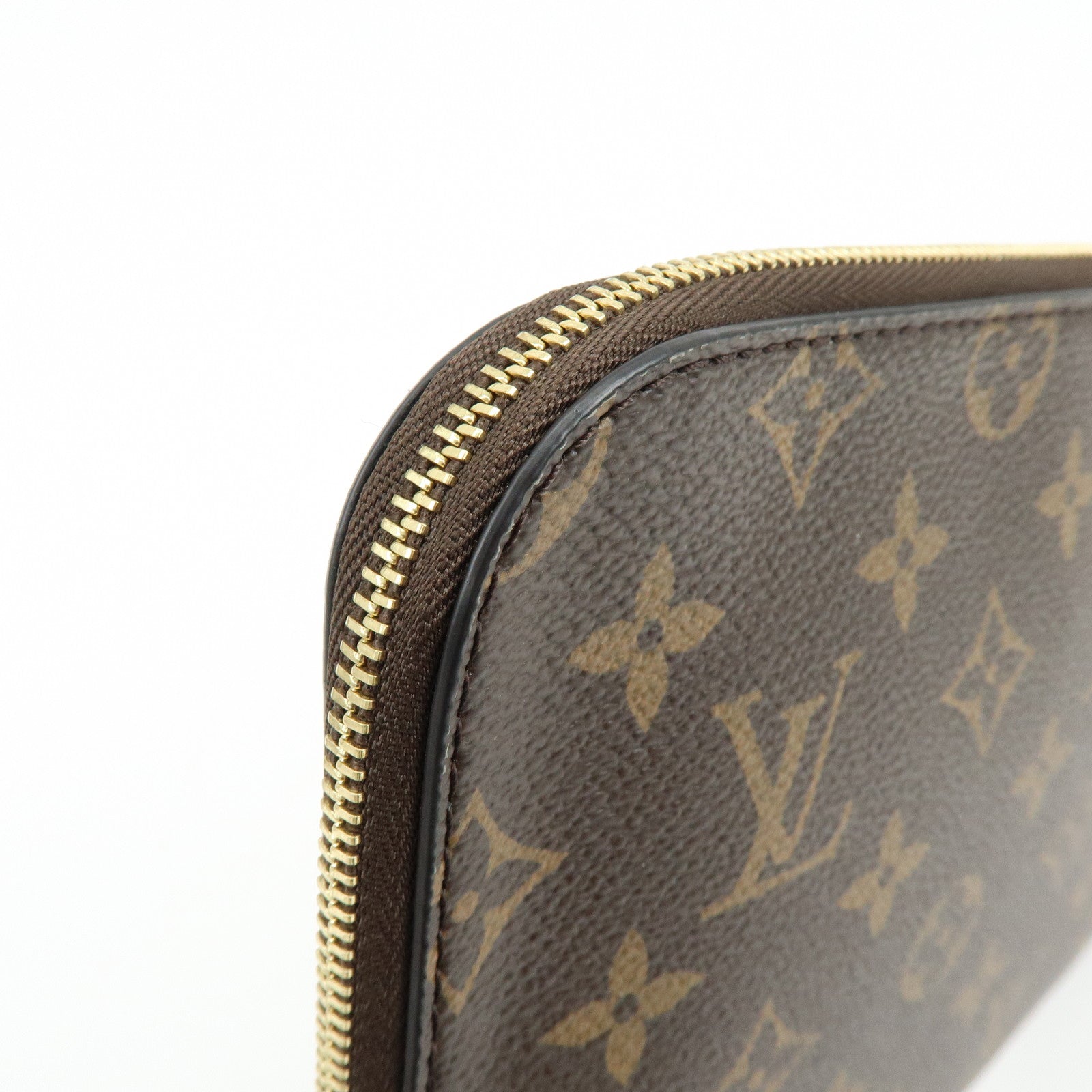 Louis Vuitton Etui Voyage PM Clutch Bag Pouch Brown M44500