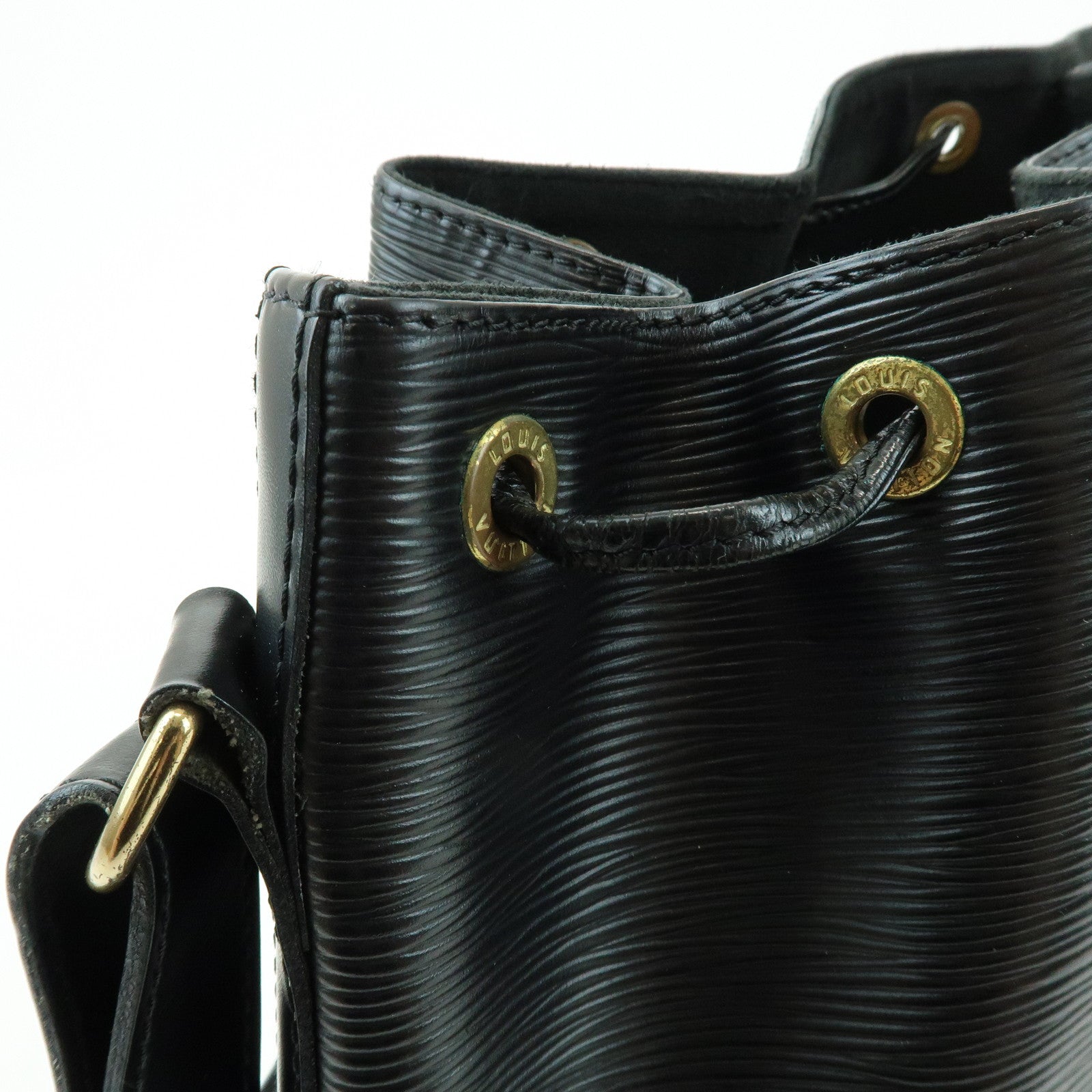 Louis Vuitton Epi Petit Noe Shoulder Bag Noir Black M44102