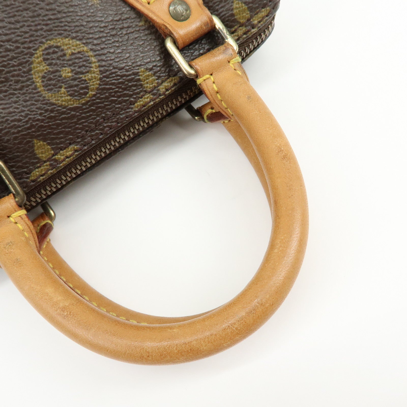 Louis Vuitton Monogram Mini Speedy Hand Bag Brown M41534 J75011 Lot