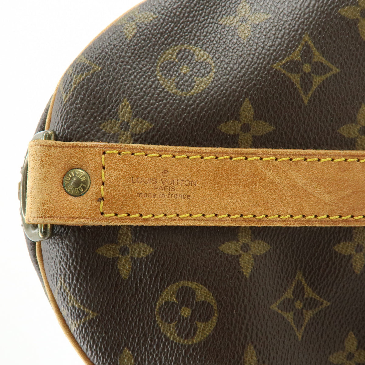 Louis Vuitton Monogram Keep All Bandouliere 55 Boston Bag Brown M41414