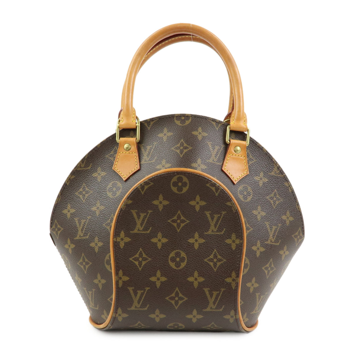 Louis Vuitton Monogram Ellipse PM Hand Bag Brown M51127